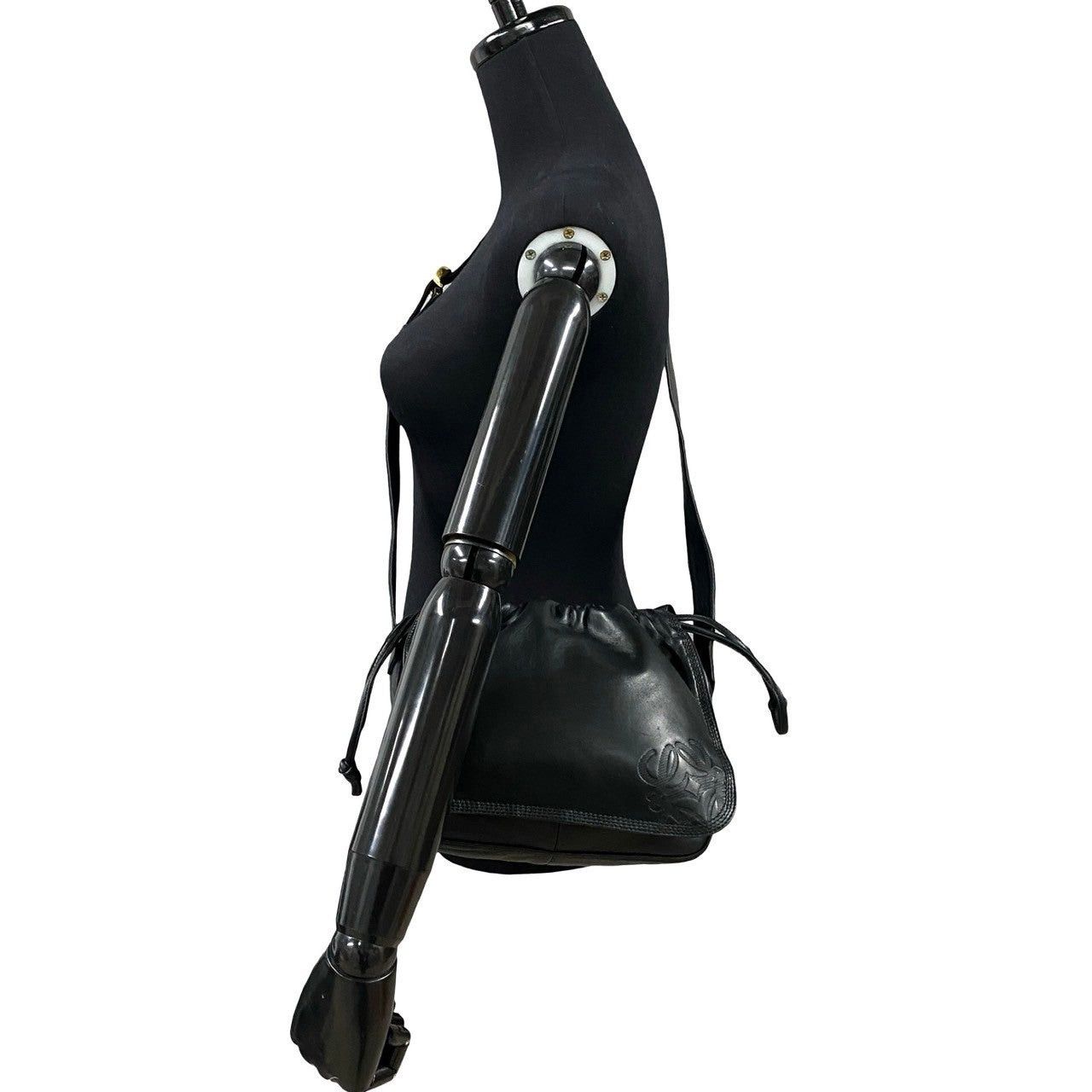 Loewe Loewe Shoulder Bag Black Leather Size ONE SIZE - 2 Thumbnail