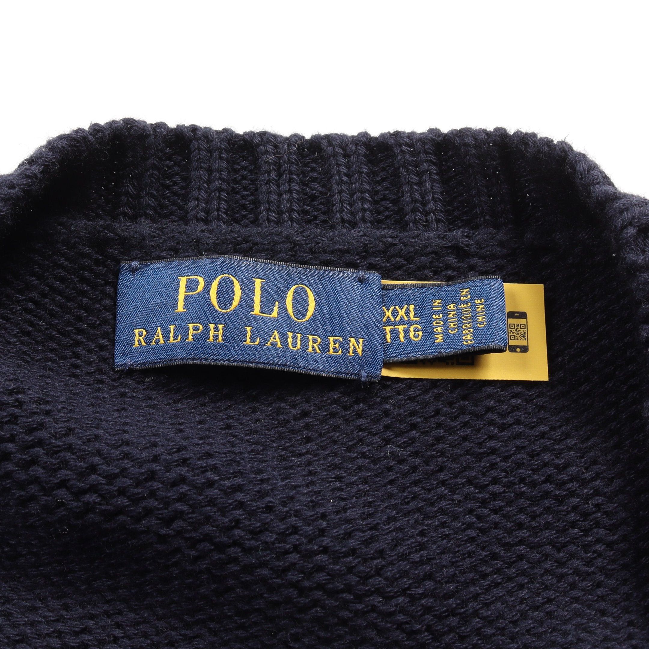 Ralph Lauren Ralph Lauren Polo Bear Sweater Knit Cotton Navy Size ONE SIZE - 3 Thumbnail