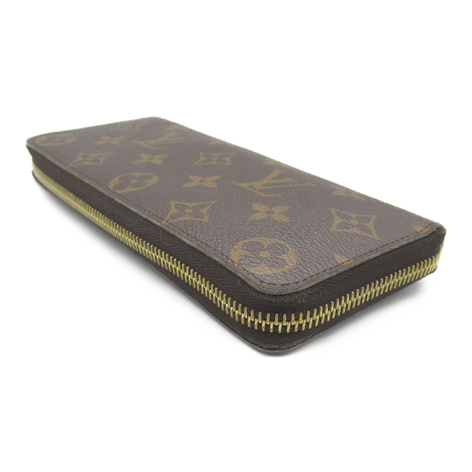 Louis Vuitton Louis Vuitton Portefeuille Clemence Round Long Wallet Zipper Coated Canvas Monogram Brown Rose Ballerine Size ONE SIZE - 4 Thumbnail