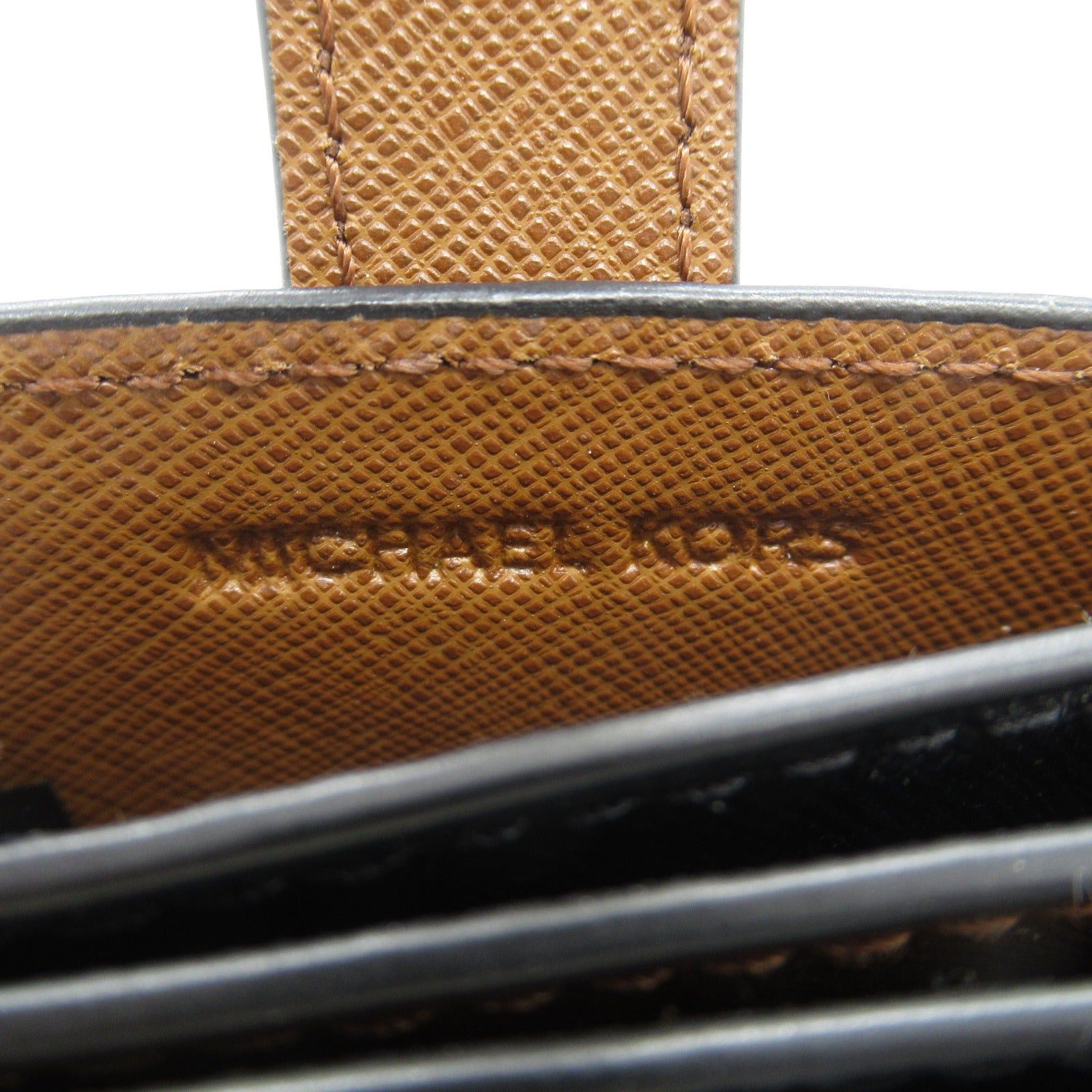 Michael Kors Michael Kors Card Case Leather Brown Size ONE SIZE - 6 Thumbnail
