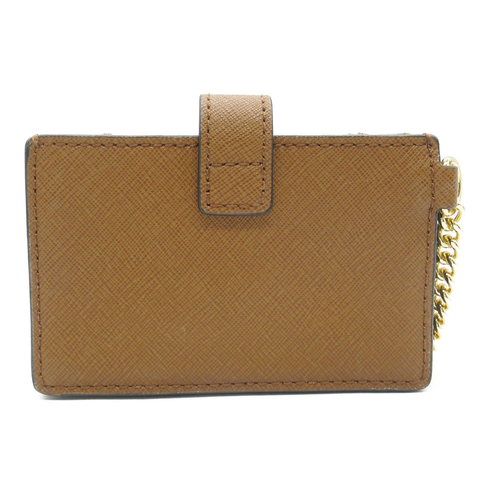 Michael Kors Michael Kors Card Case Leather Brown Size ONE SIZE - 2 Thumbnail