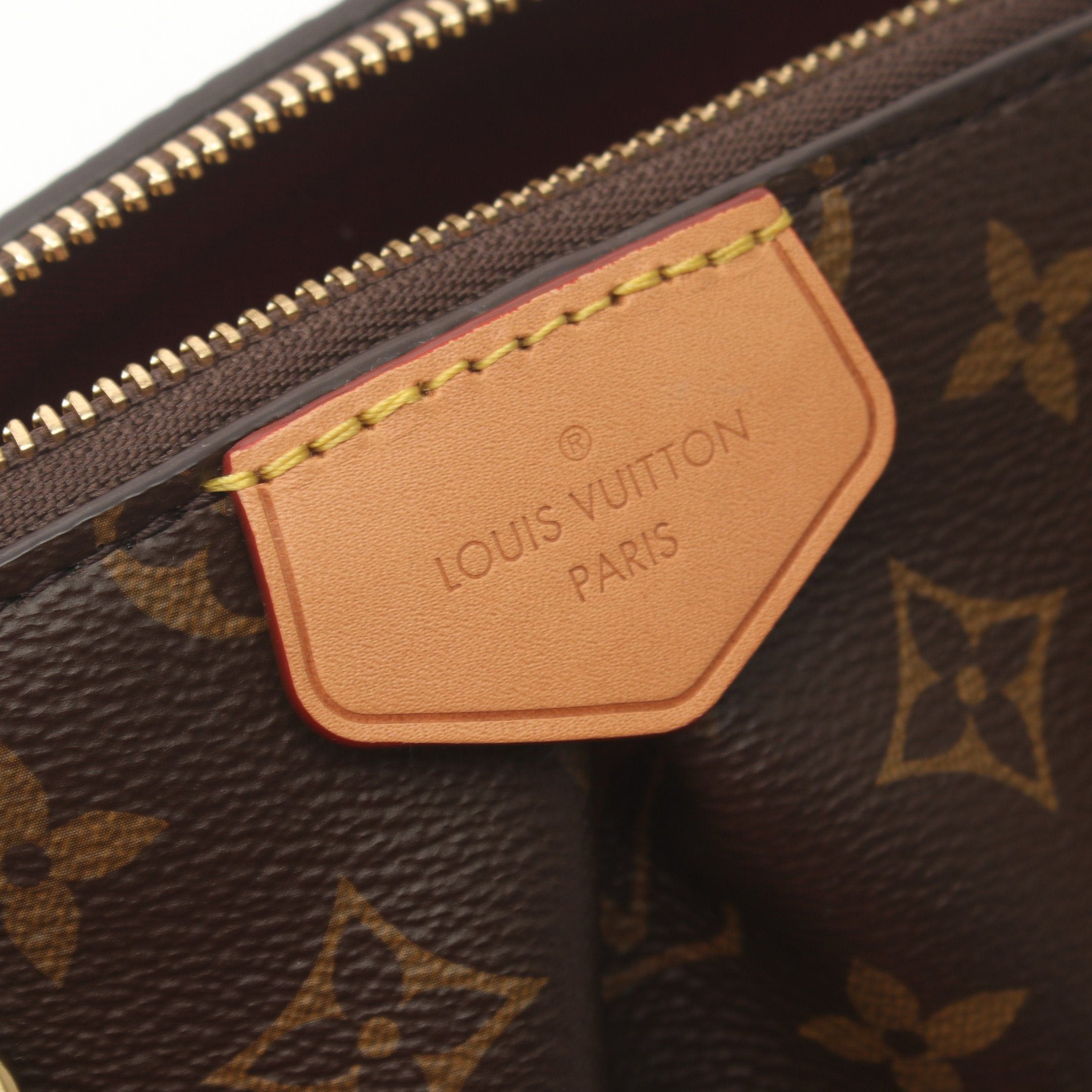 Louis Vuitton Louis Vuitton Boesi Nm Pm Monogram Handbag Leather Brown Size ONE SIZE - 4 Thumbnail