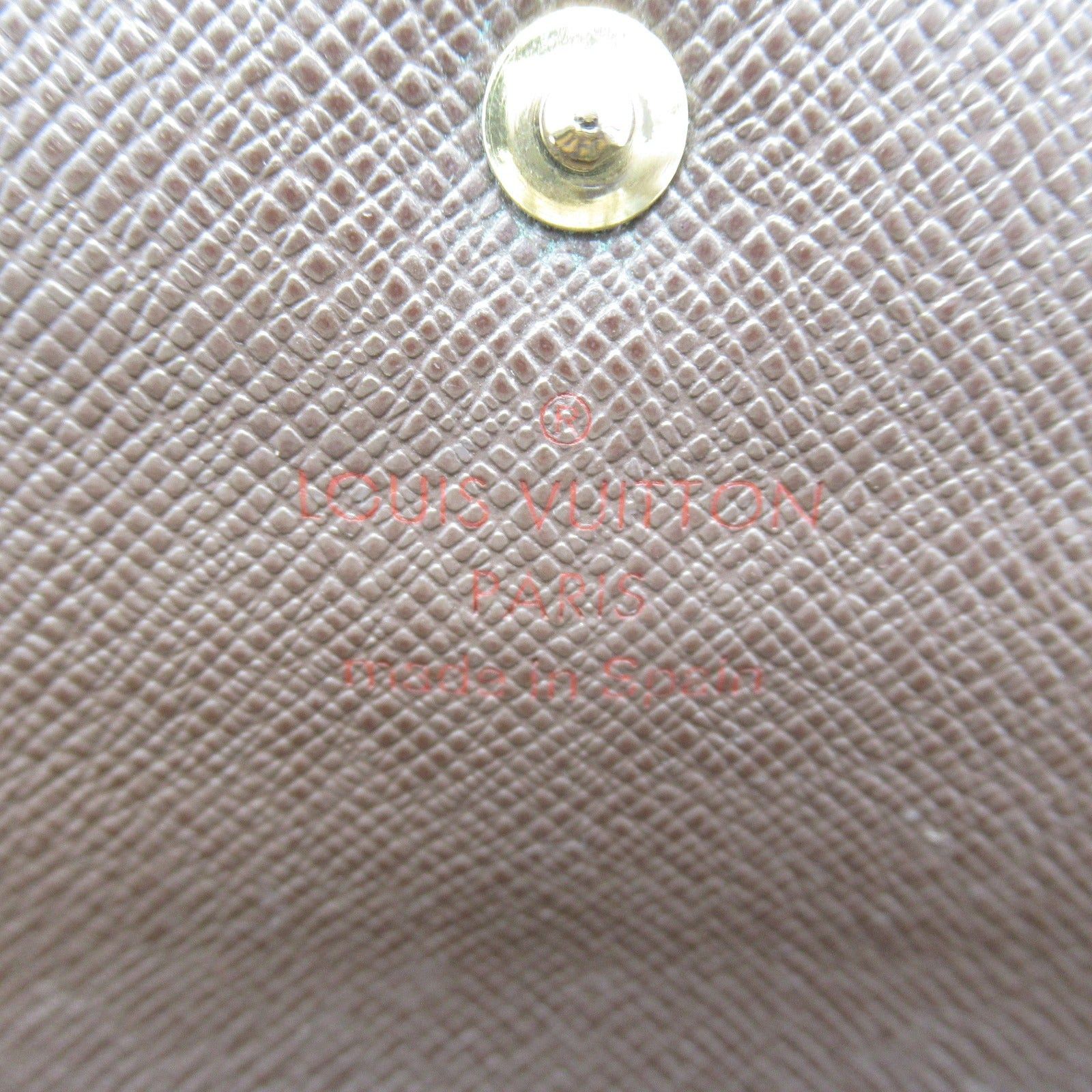 Louis Vuitton Louis Vuitton Portefeuil Sara Bi-Fold Wallet Coated Canvas Damier Brown Ebene Size ONE SIZE - 7 Thumbnail