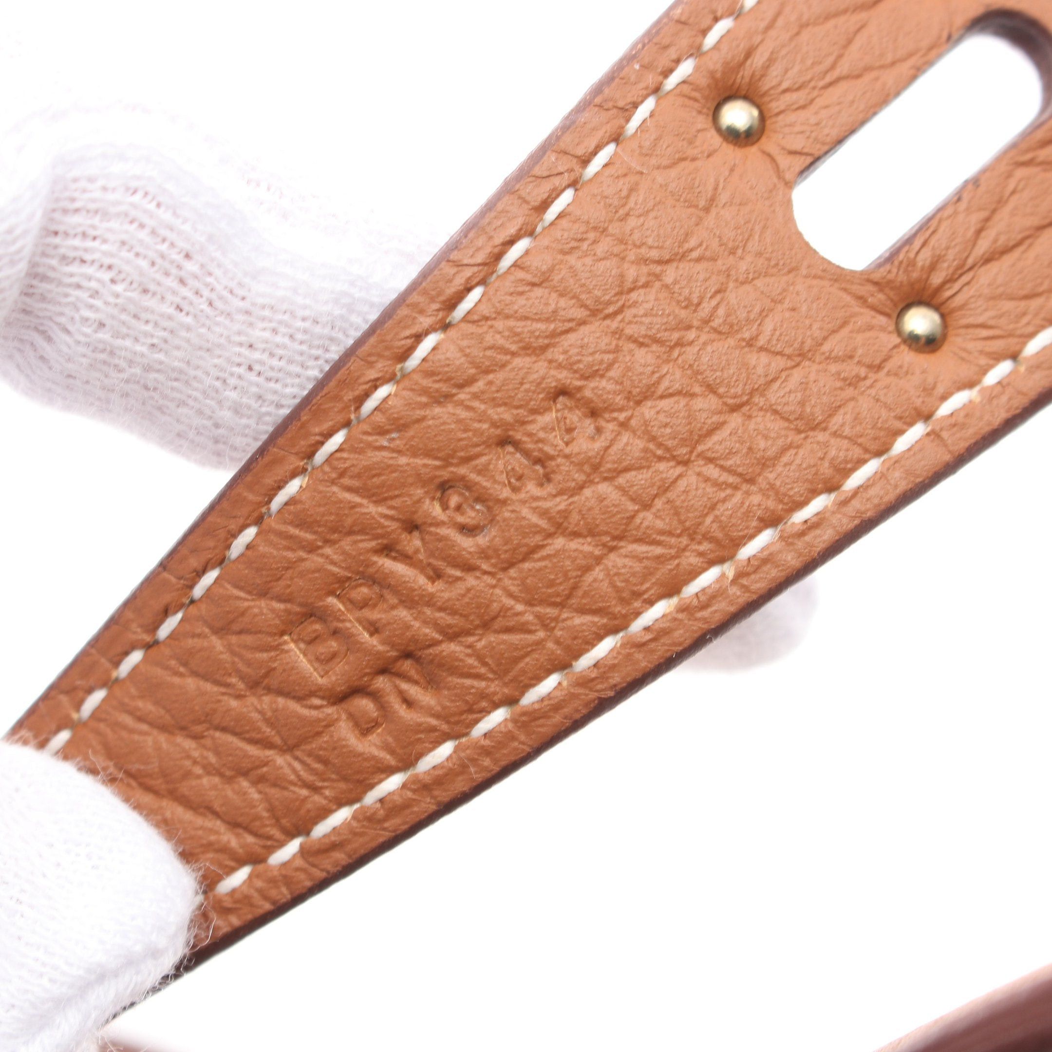 Hermes Hermes Lindy 26 Gold Shoulder Bag Clemence Leather Light Brown Silver Hardware B Stamp Size ONE SIZE - 5 Thumbnail