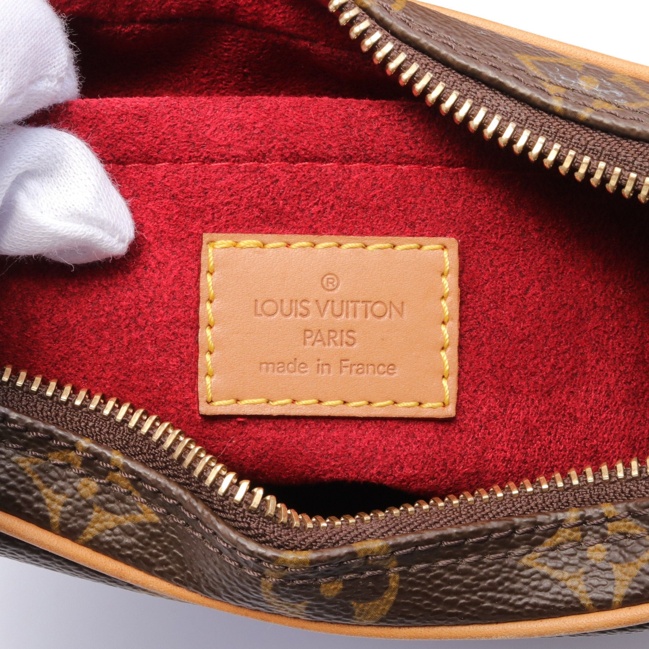 Louis Vuitton Louis Vuitton Pochette Croissant Monogram Shoulder Bag Leather Brown Size ONE SIZE - 4 Thumbnail