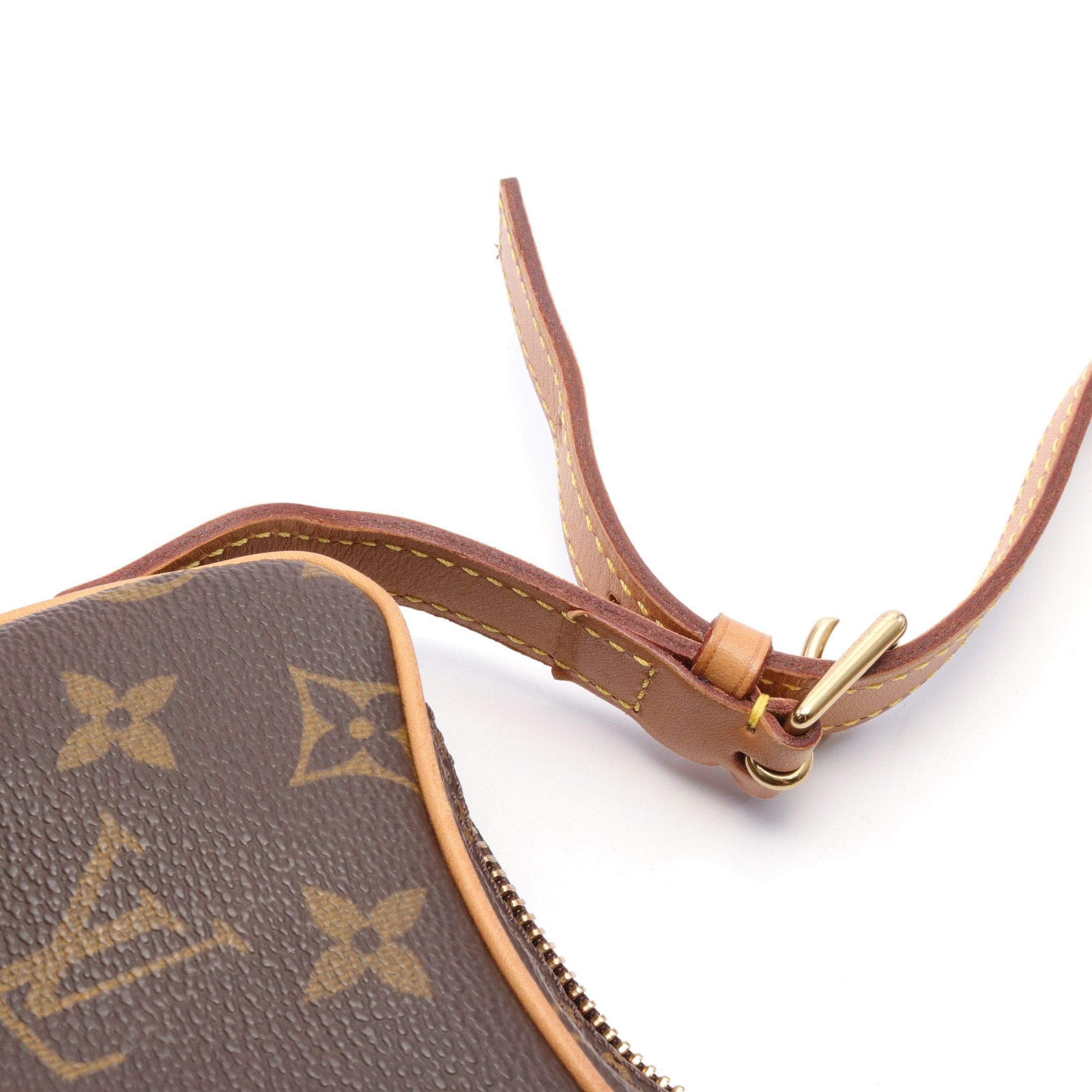 Louis Vuitton Louis Vuitton Pochette Croissant Monogram Shoulder Bag Leather Brown Size ONE SIZE - 7 Thumbnail