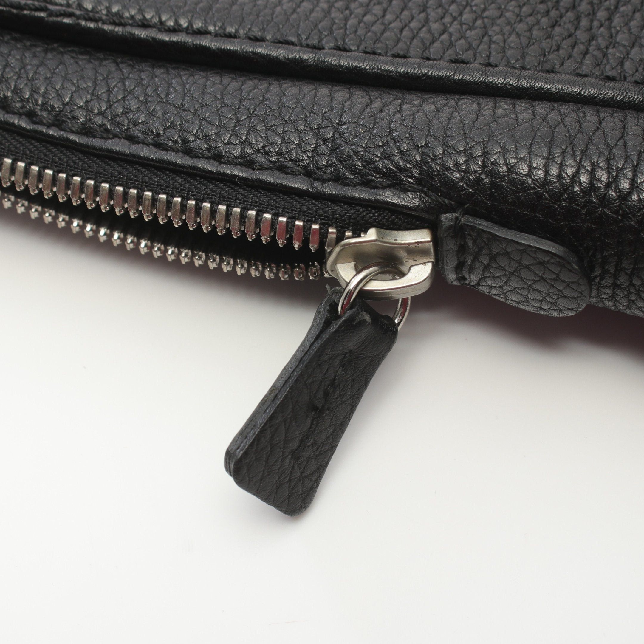 Chanel Chanel Handbag Leather Black Silver Hardware Tassel Size ONE SIZE - 8 Thumbnail