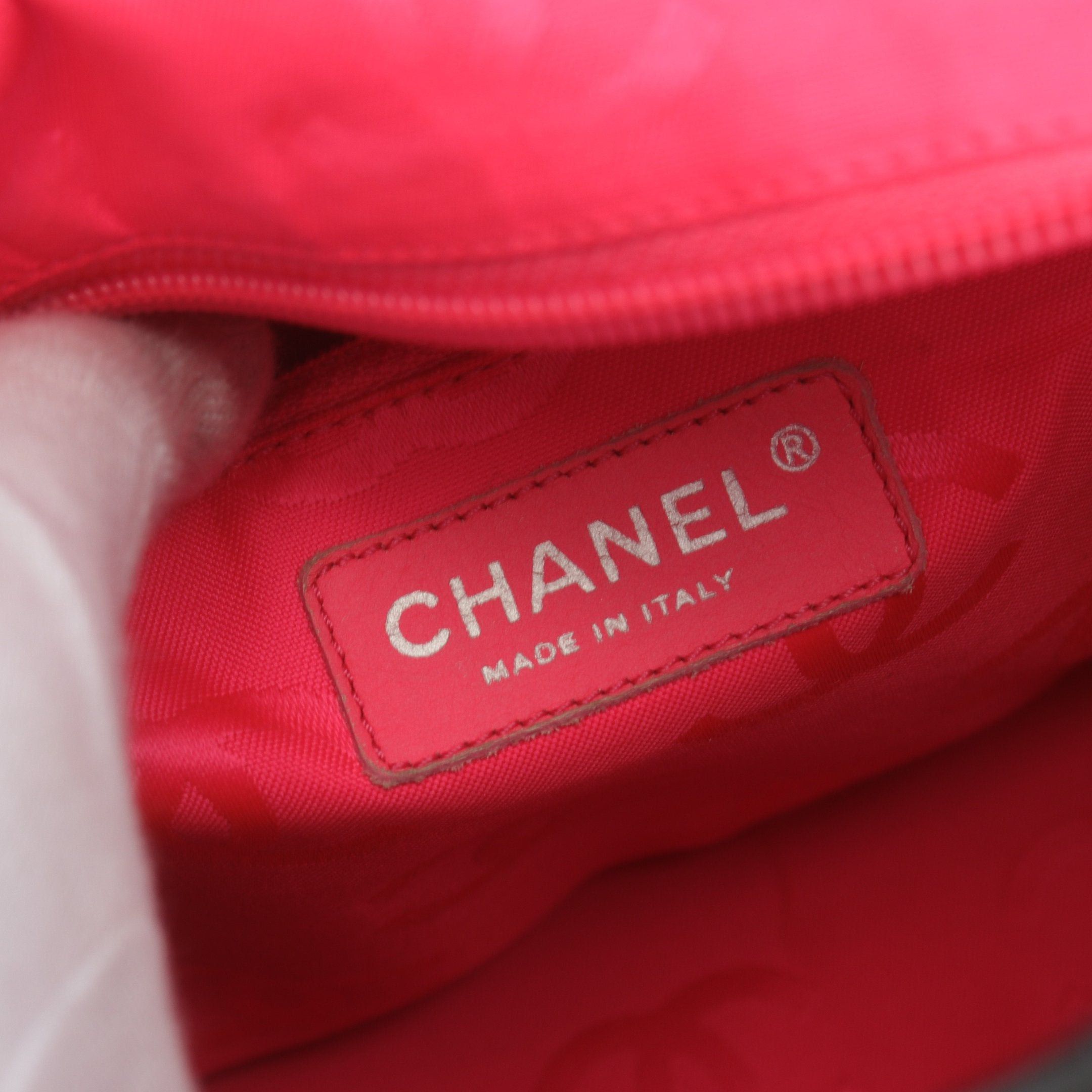 Chanel Chanel Cambon Line Large Shoulder Bag Tote Leather Black Silver Hardware Size ONE SIZE - 4 Thumbnail