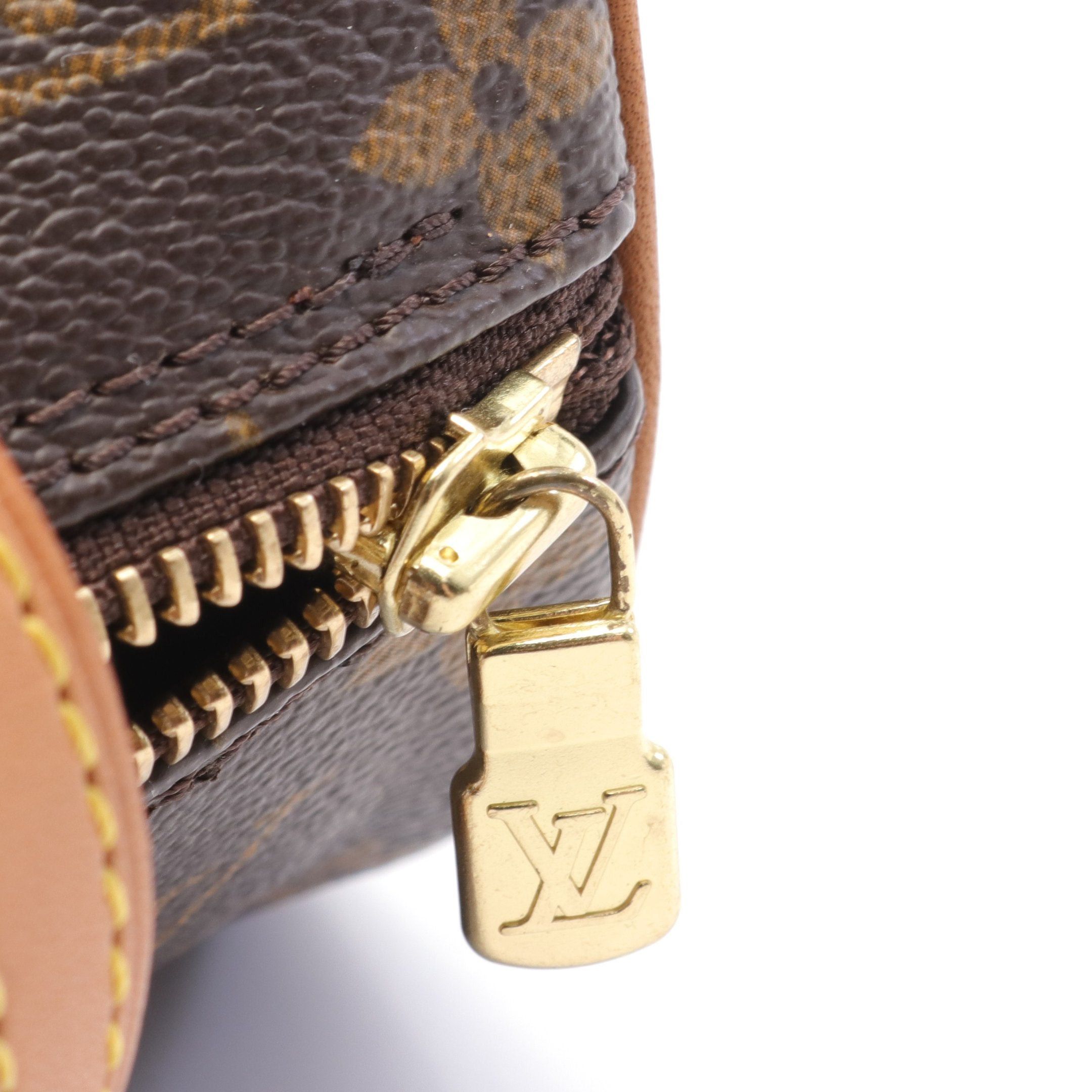 Louis Vuitton Louis Vuitton Papillon 30 Monogram Handbag Leather Brown Size ONE SIZE - 6 Thumbnail