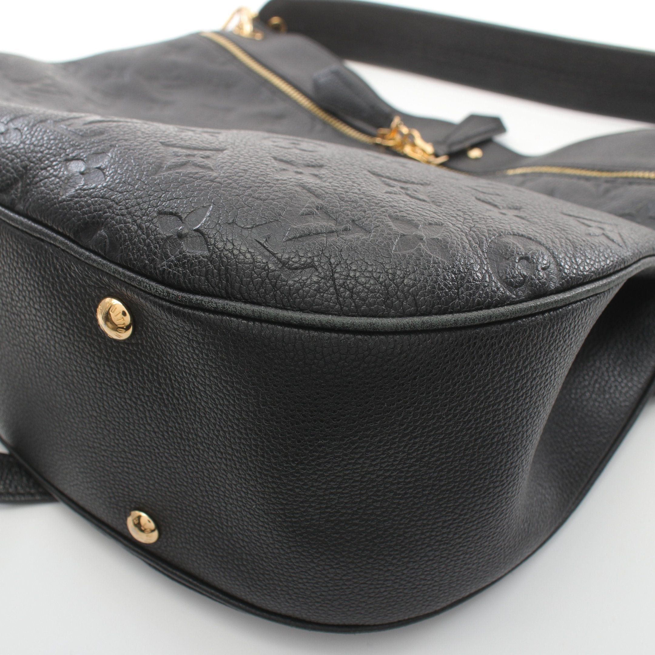 Louis Vuitton Louis Vuitton Spontini Monogram Empreinte Noir Handbag Leather Black Size ONE SIZE - 6 Thumbnail