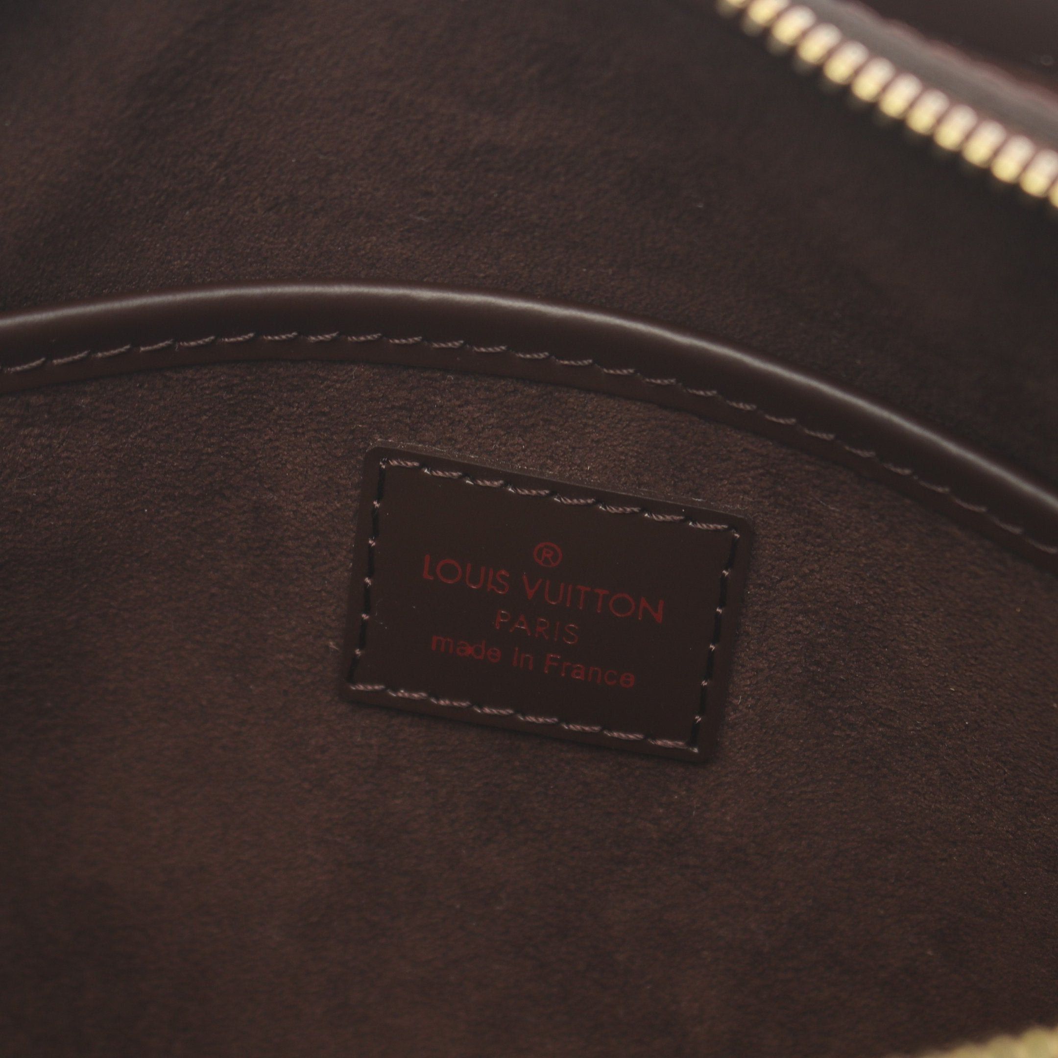 Louis Vuitton Louis Vuitton Saint Louis Damier Ebene Clutch Bag Second Leather Brown Size ONE SIZE - 4 Thumbnail