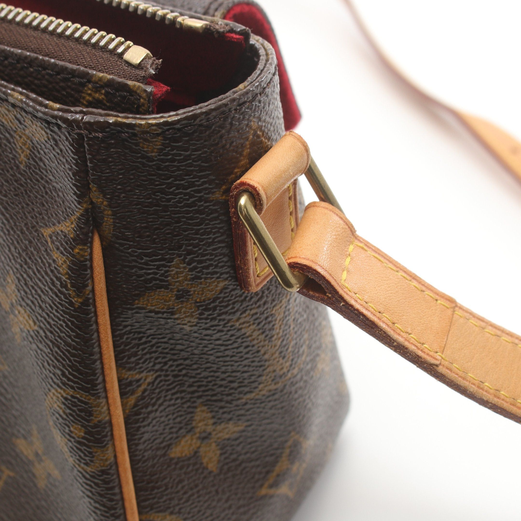 Louis Vuitton Louis Vuitton Viva Cite Pm Monogram Shoulder Bag Leather Brown Size ONE SIZE - 9 Thumbnail