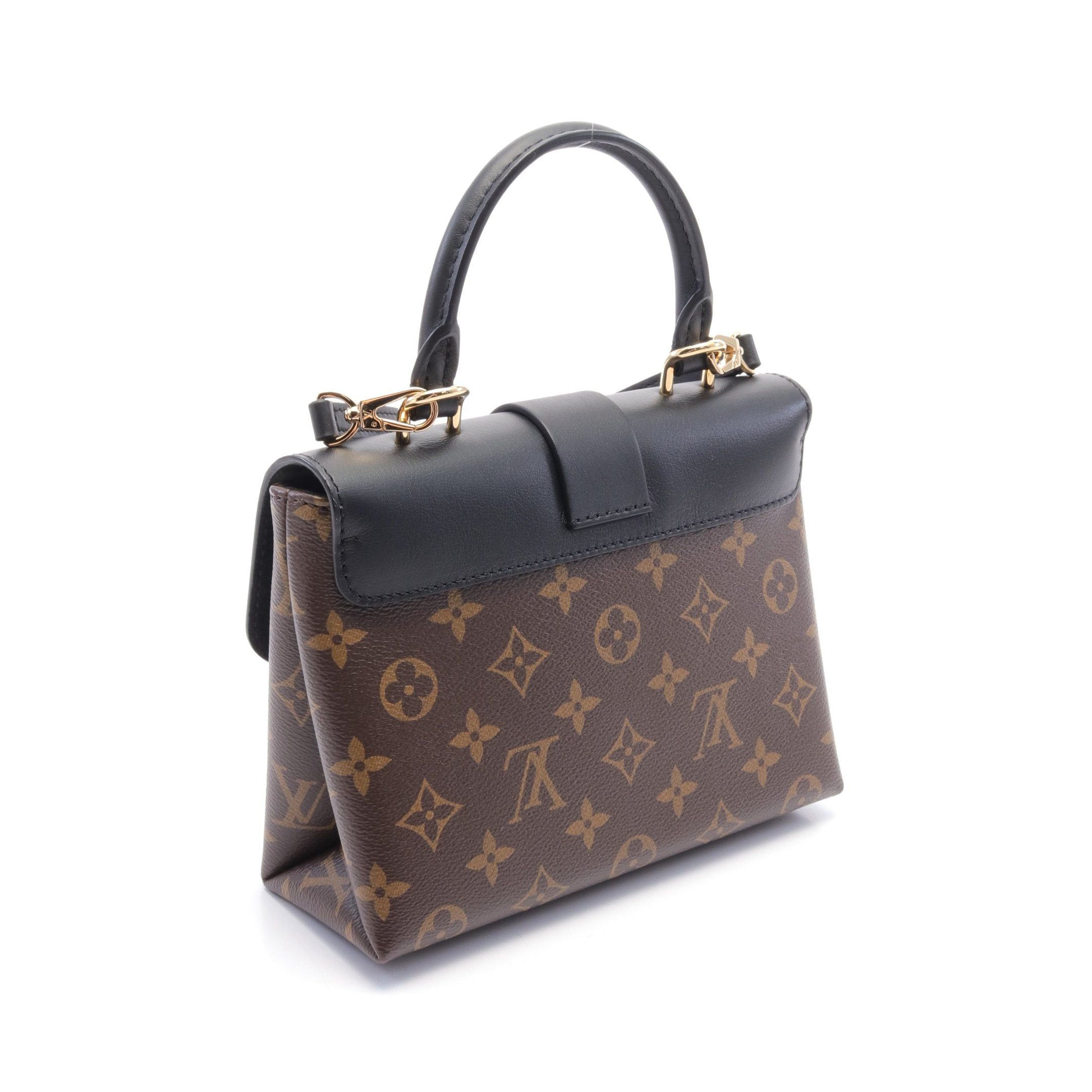 Louis Vuitton Louis Vuitton Rocky Bb Monogram Noir Handbag Leather Brown Black Size ONE SIZE - 2 Thumbnail
