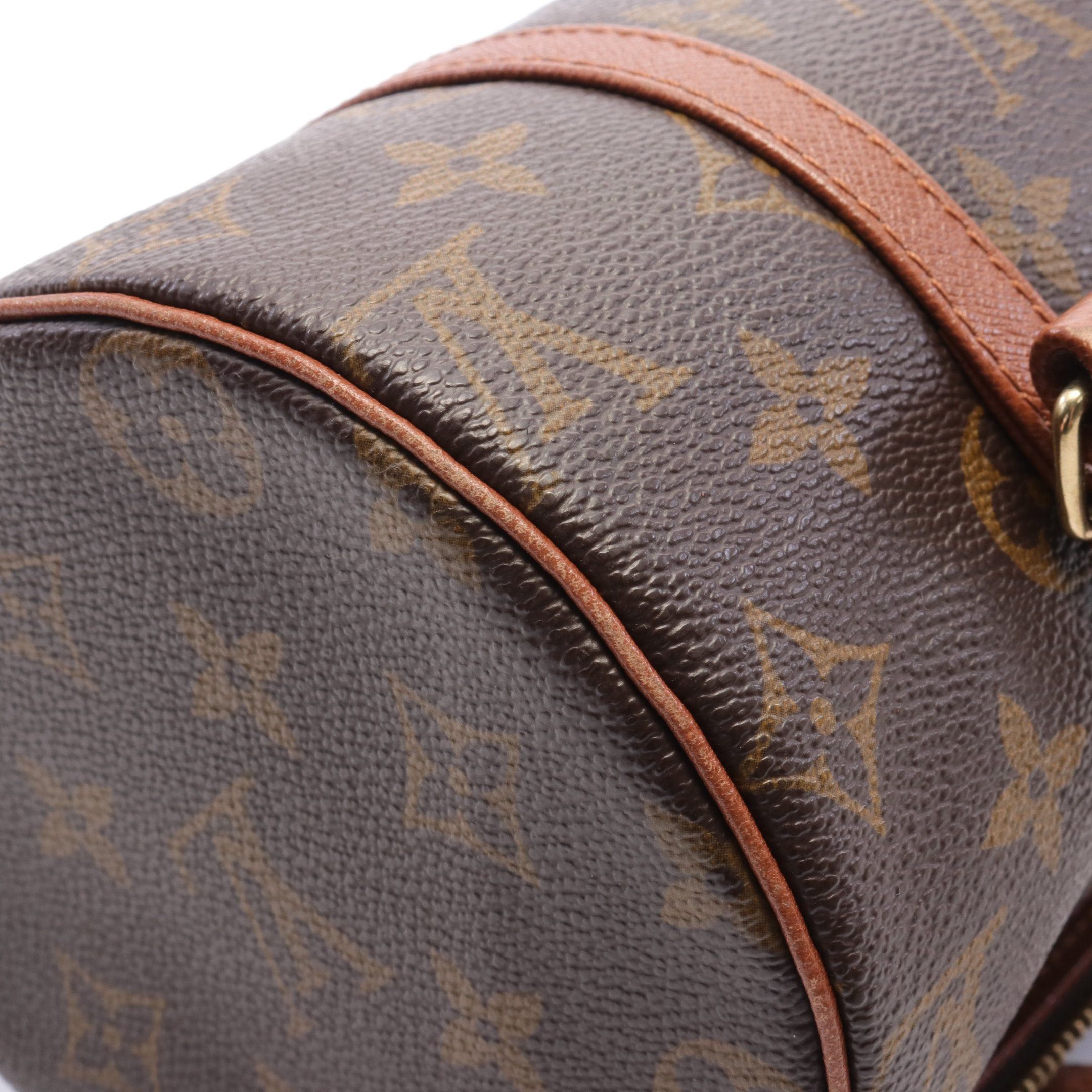 Louis Vuitton Louis Vuitton Papillon 26 Monogram Old Model Handbag Leather Brown Size ONE SIZE - 7 Thumbnail