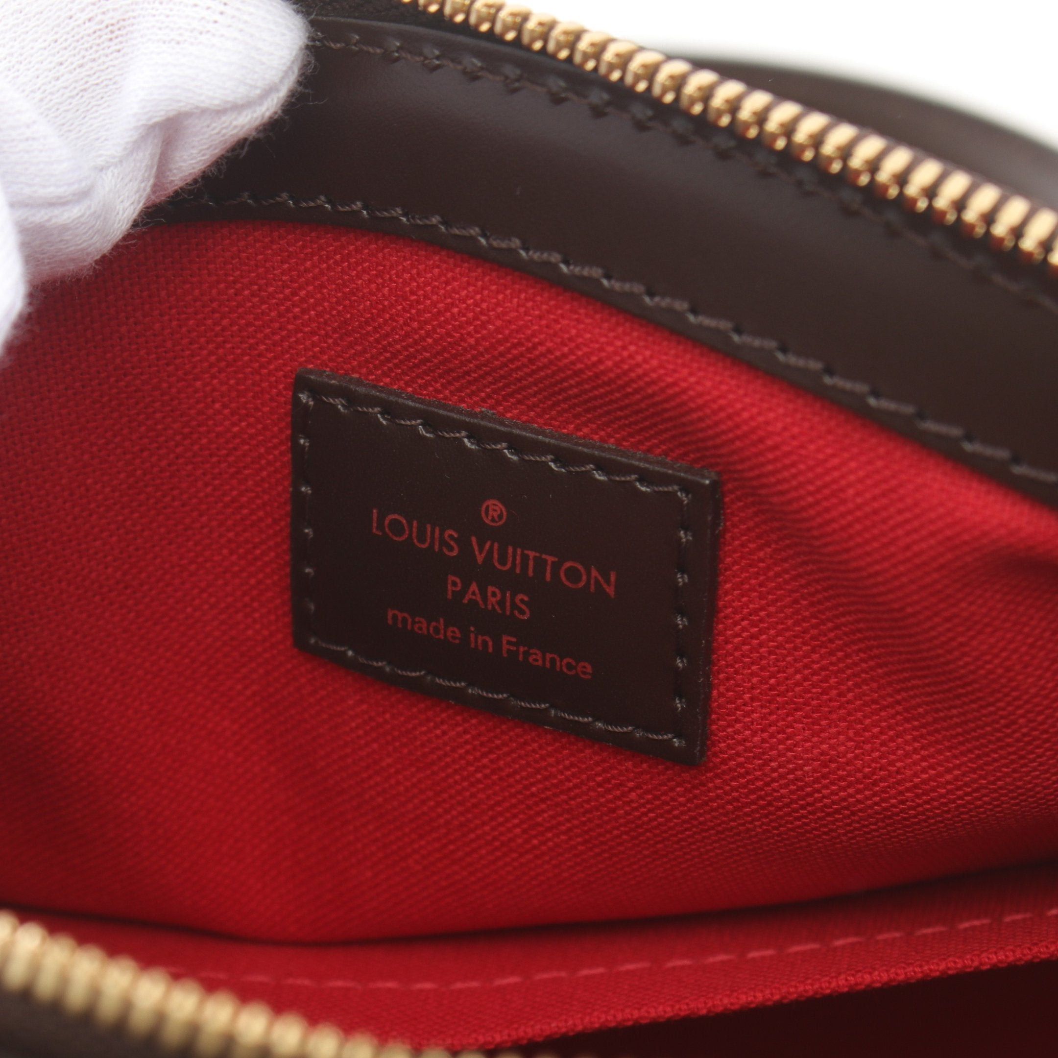 Louis Vuitton Louis Vuitton Verona Pm Damier Ebene Shoulder Bag Leather Brown Size ONE SIZE - 4 Thumbnail