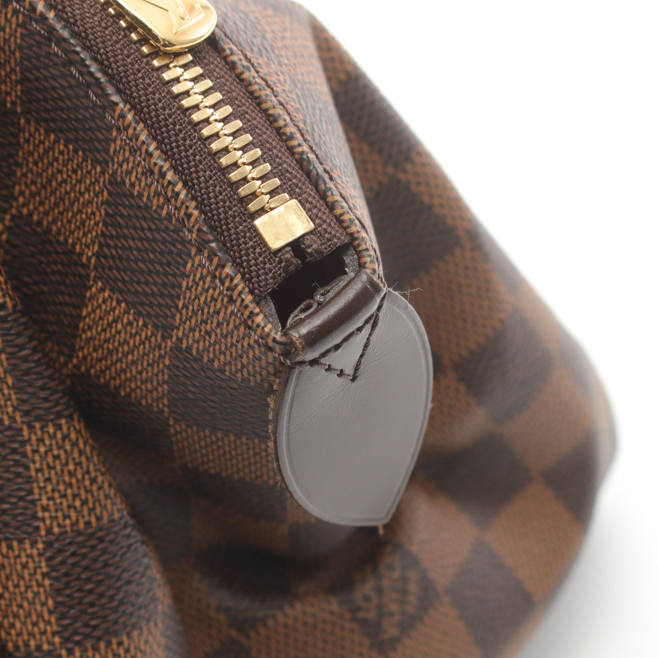 Louis Vuitton Louis Vuitton Verona Pm Damier Ebene Shoulder Bag Leather Brown Size ONE SIZE - 8 Thumbnail