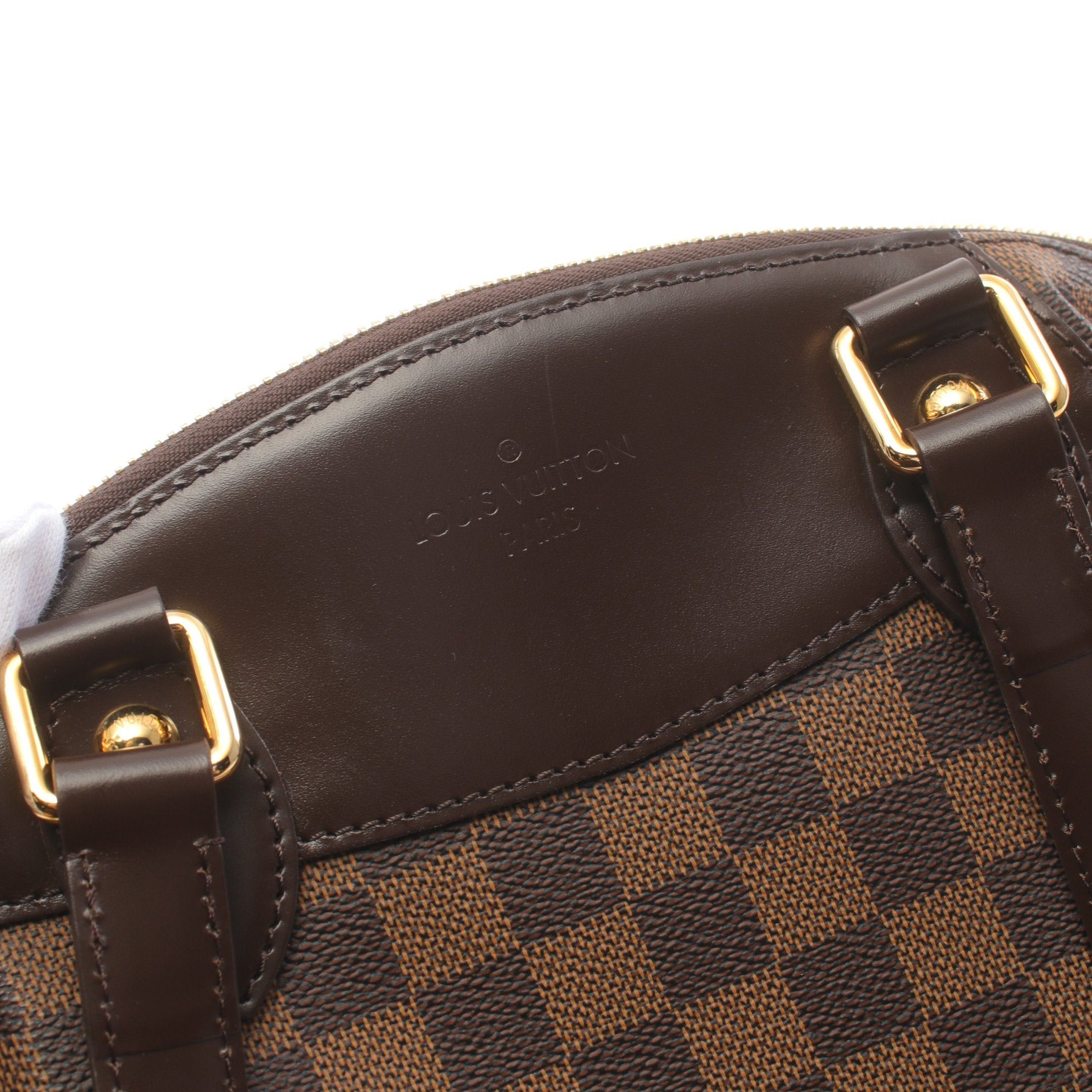 Louis Vuitton Louis Vuitton Verona Pm Damier Ebene Shoulder Bag Leather Brown Size ONE SIZE - 7 Thumbnail