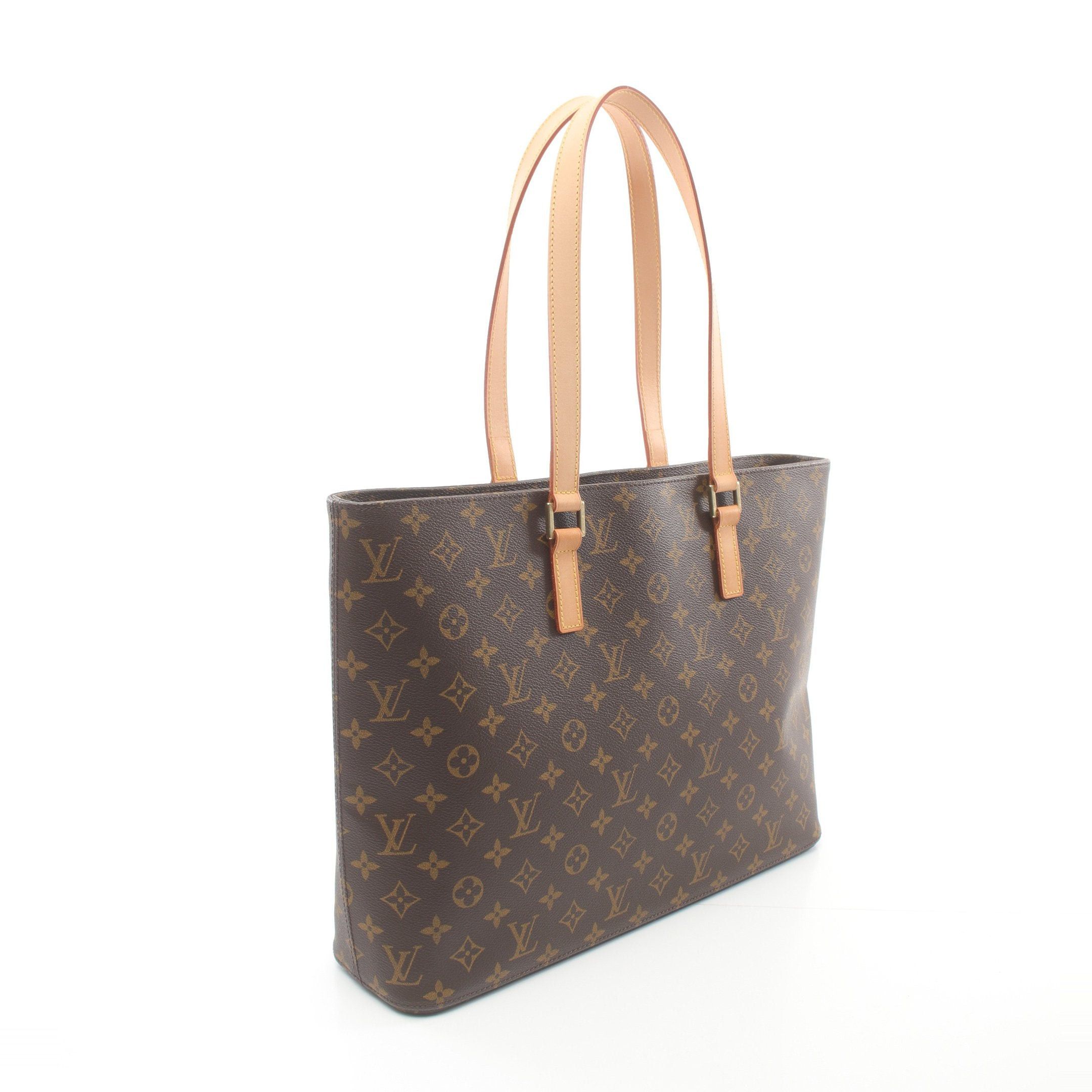 Louis Vuitton Louis Vuitton Luco Monogram Shoulder Bag Tote Leather Brown Size ONE SIZE - 2 Thumbnail