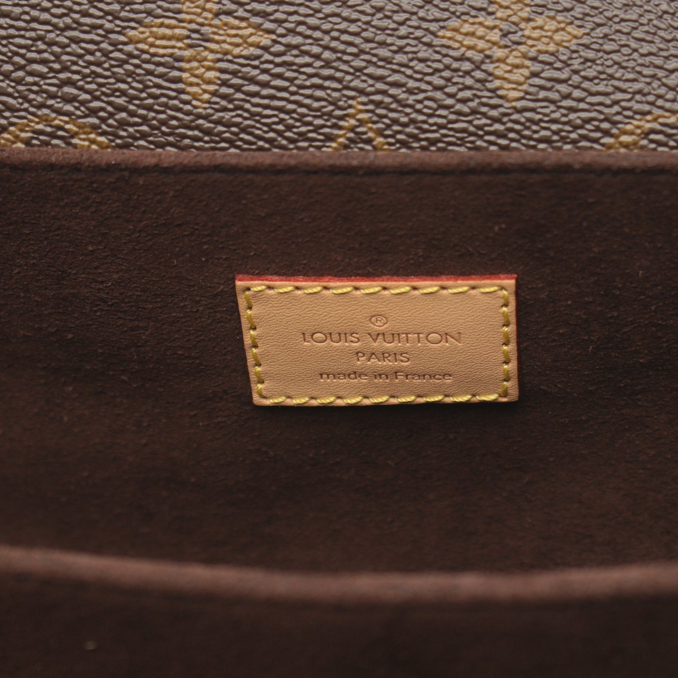 Louis Vuitton Louis Vuitton Pochette Metis Mm Monogram Handbag Leather Brown Size ONE SIZE - 4 Thumbnail