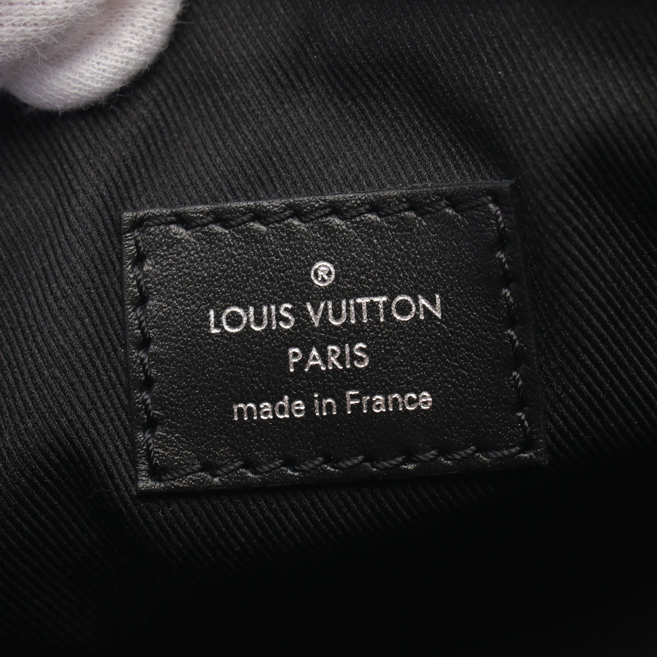 Louis Vuitton Louis Vuitton Keepall Xs Monogram Eclipse Handbag Leather Black Size ONE SIZE - 4 Thumbnail