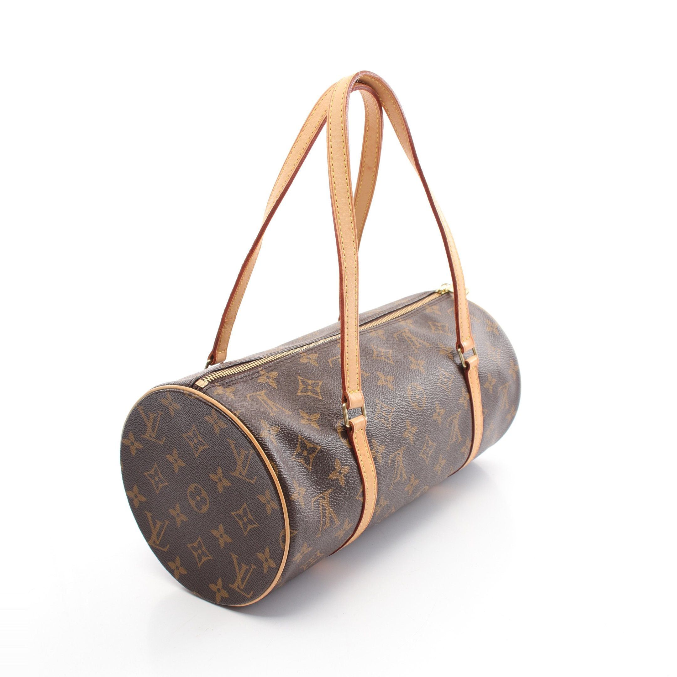 Louis Vuitton Louis Vuitton Papillon 30 Monogram Handbag Leather Brown Size ONE SIZE - 2 Thumbnail