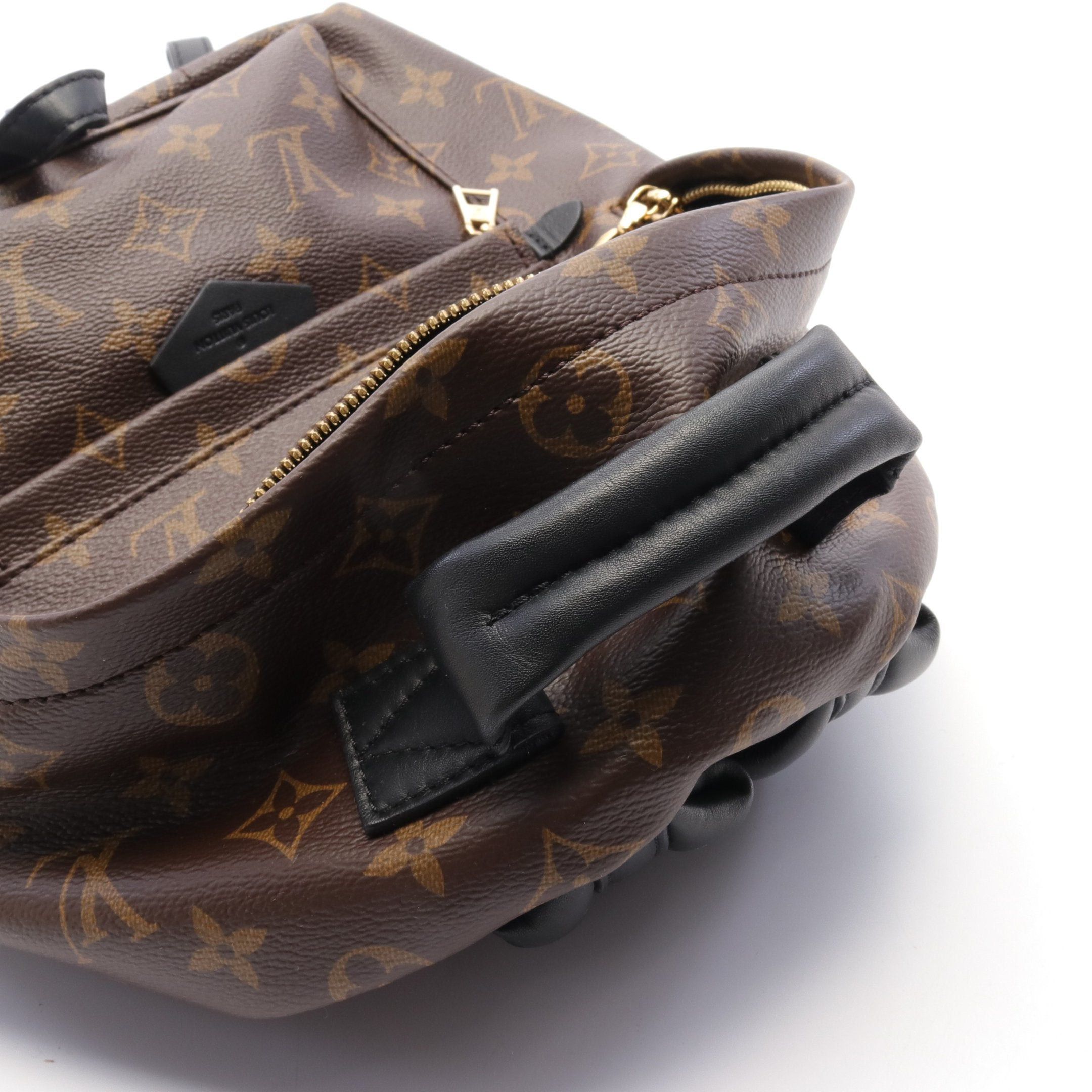 Louis Vuitton Louis Vuitton Palm Springs Pm Monogram Backpack Rucksack Leather Brown Black Size ONE SIZE - 7 Thumbnail