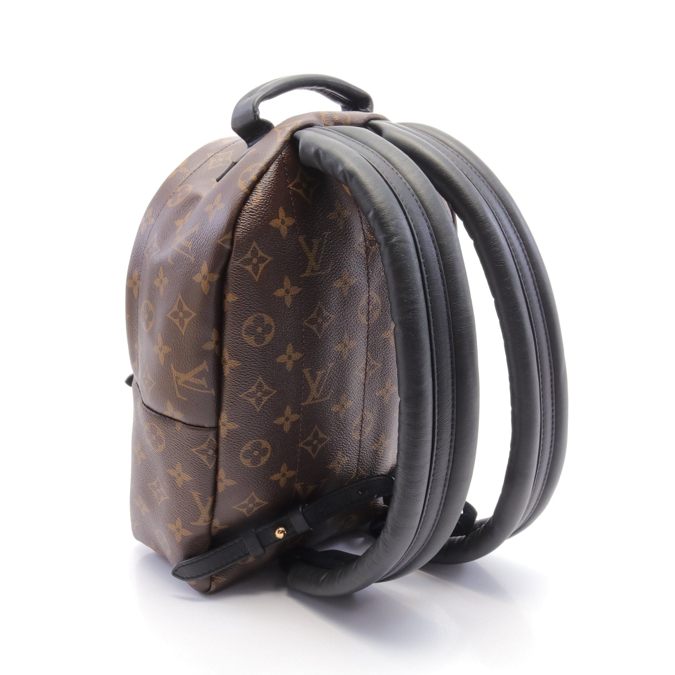 Louis Vuitton Louis Vuitton Palm Springs Pm Monogram Backpack Rucksack Leather Brown Black Size ONE SIZE - 2 Thumbnail