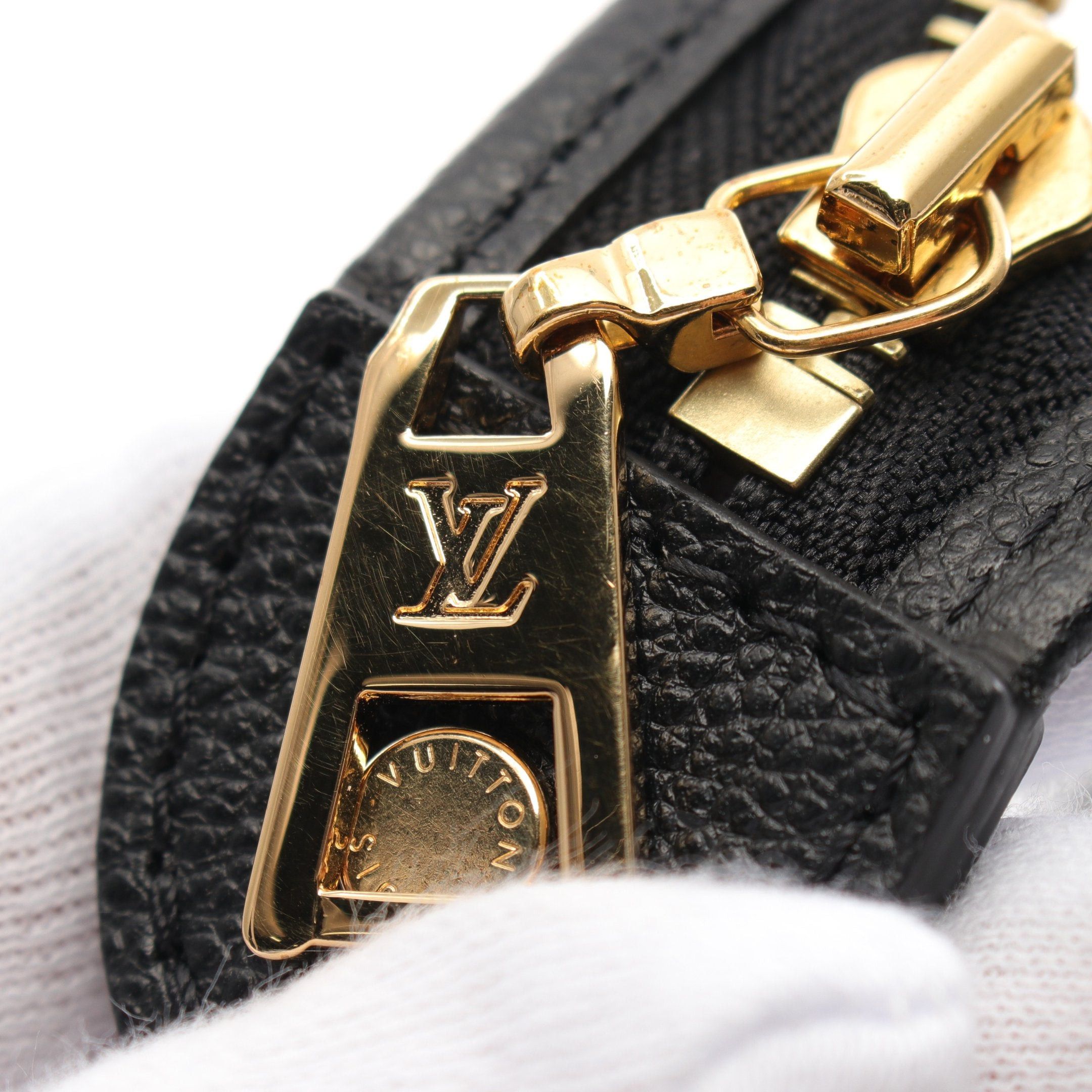 Louis Vuitton Louis Vuitton Grand Palais Mm Bicolor Monogram Empreinte Handbag Leather Black Beige Size ONE SIZE - 5 Thumbnail