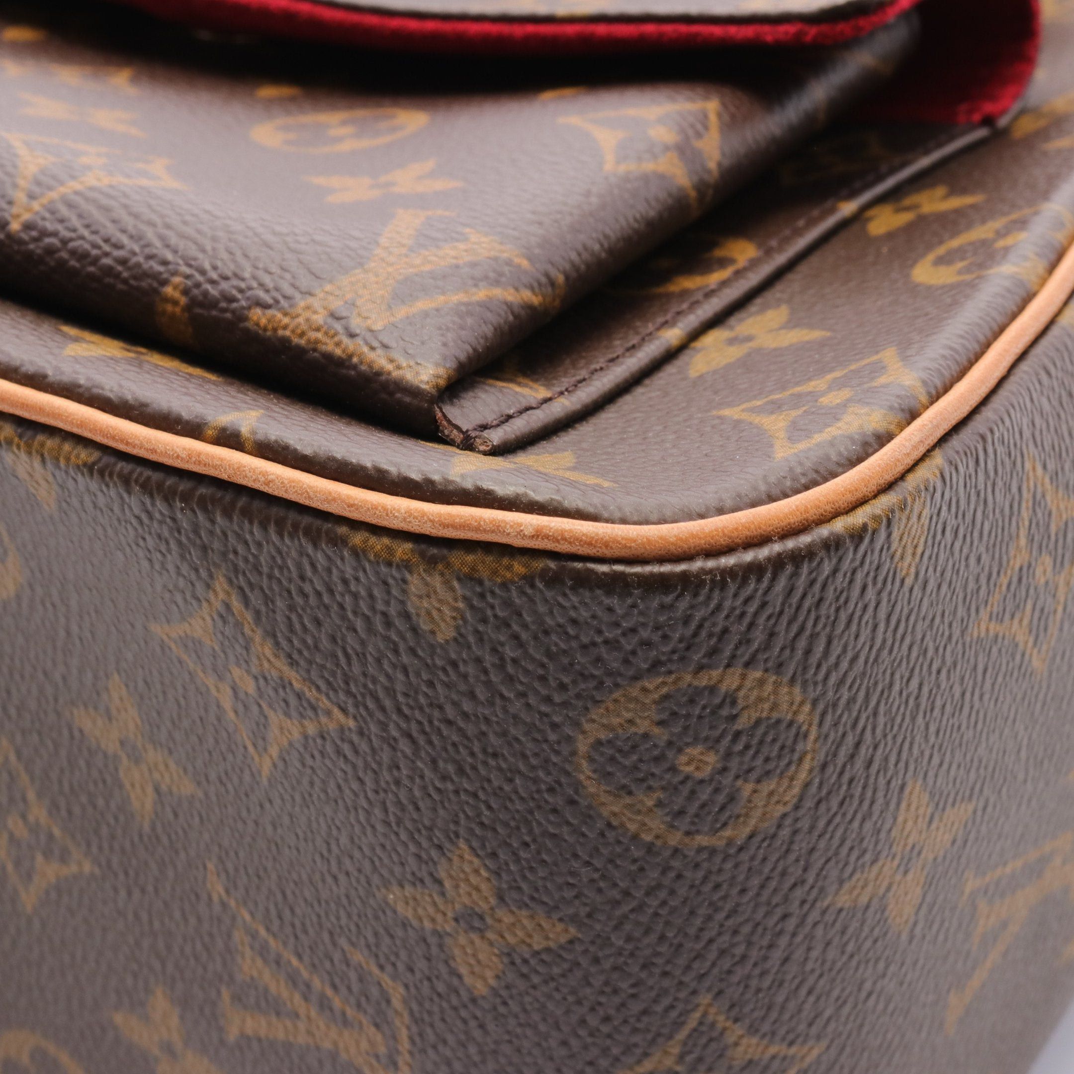 Louis Vuitton Louis Vuitton Exantricite Monogram Handbag Leather Brown Size ONE SIZE - 7 Thumbnail