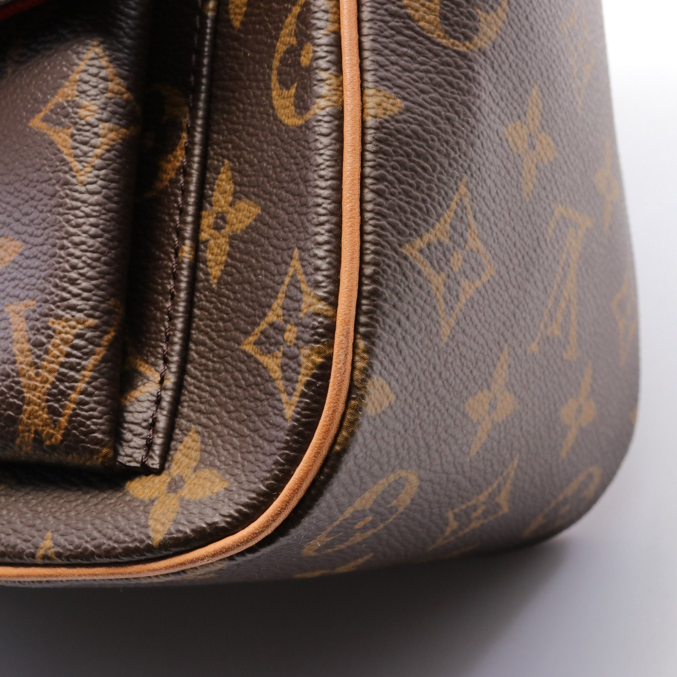 Louis Vuitton Louis Vuitton Exantricite Monogram Handbag Leather Brown Size ONE SIZE - 8 Thumbnail