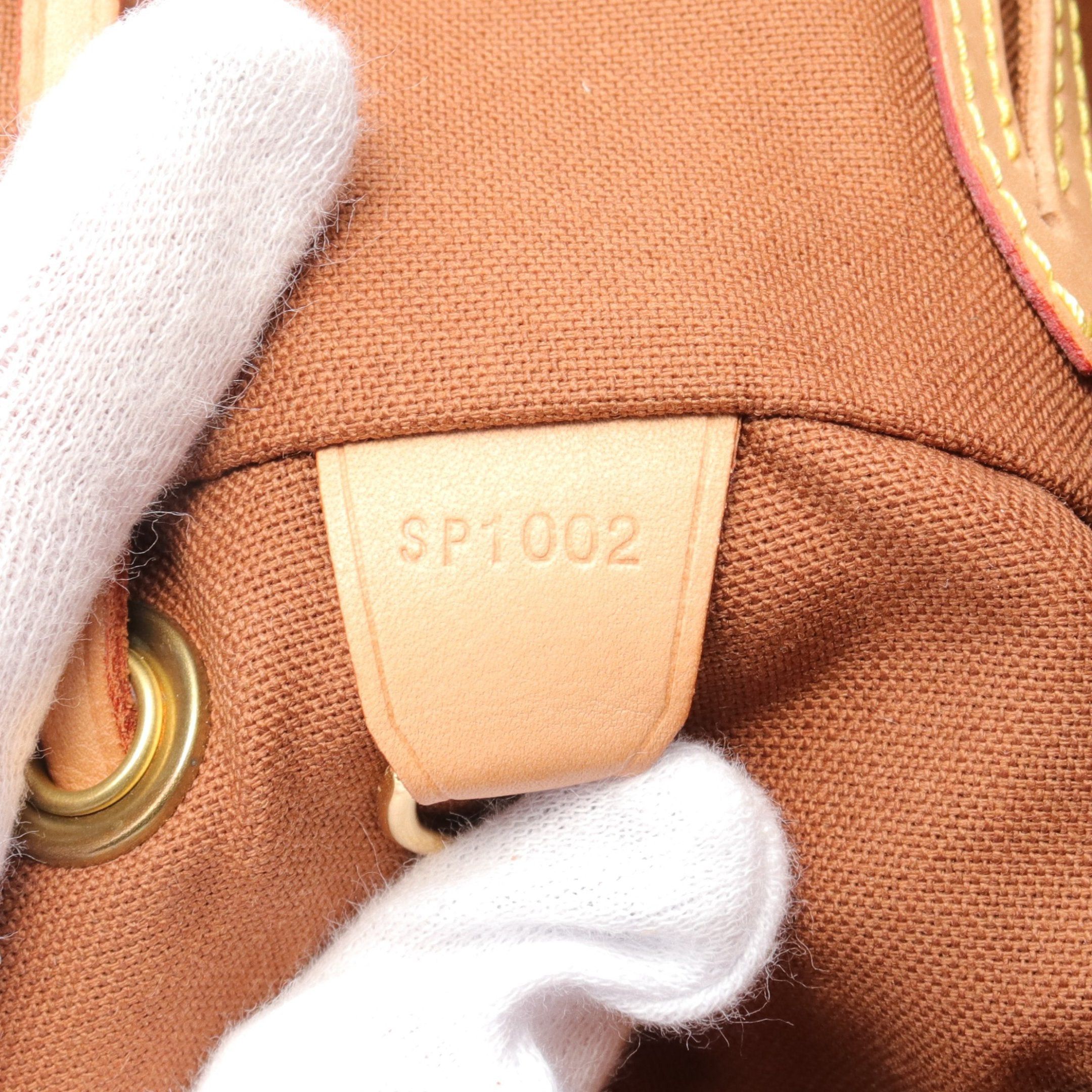 Louis Vuitton Louis Vuitton Montsouris Mm Monogram Backpack Rucksack Leather Brown Size ONE SIZE - 5 Thumbnail