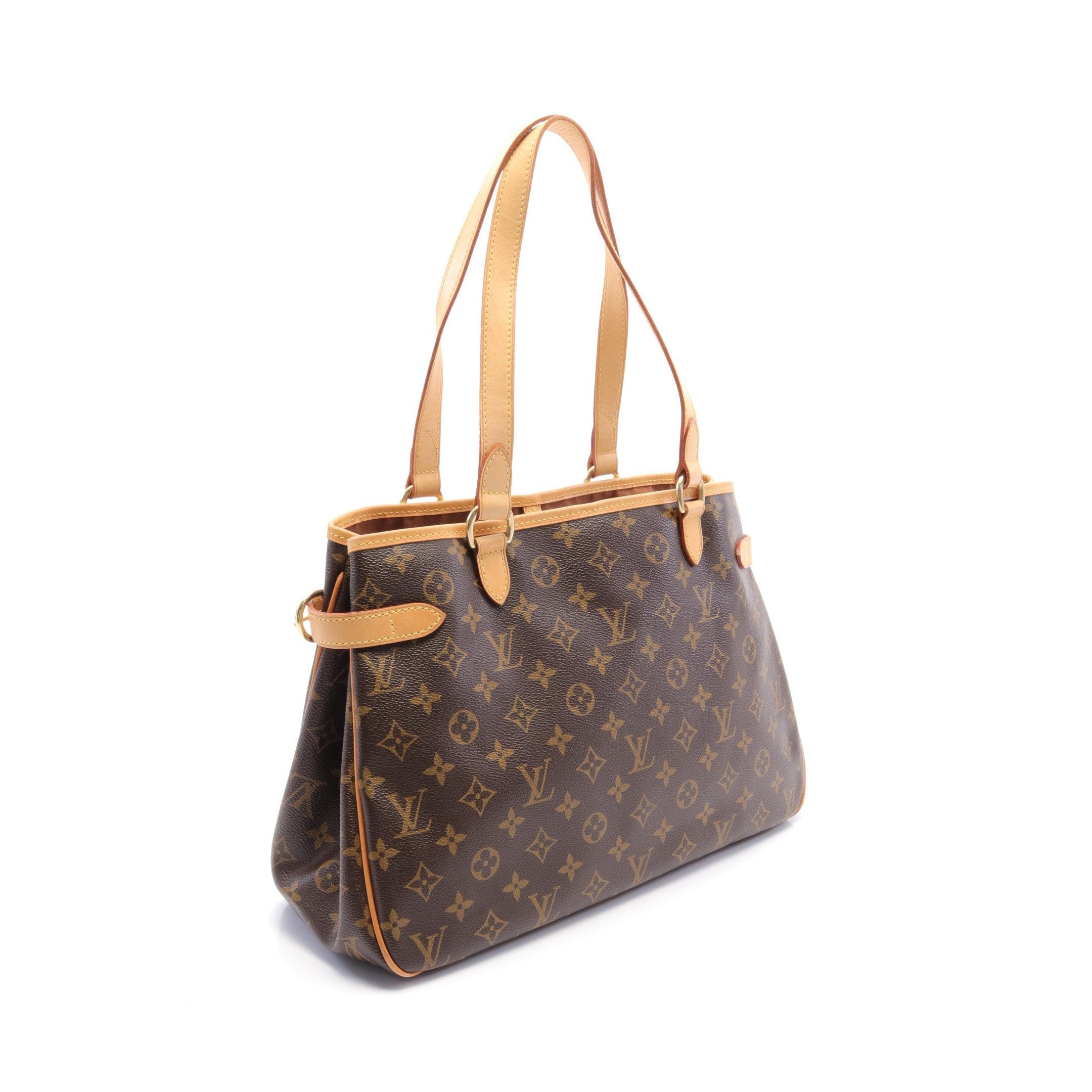 Louis Vuitton Louis Vuitton Batignolles Horizontal Monogram Shoulder Bag Leather Brown Size ONE SIZE - 2 Thumbnail