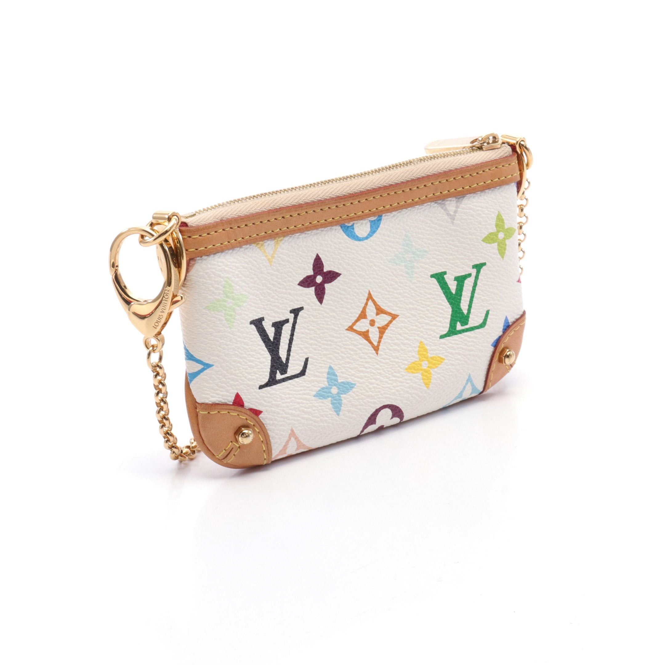 Louis Vuitton Louis Vuitton Pochette Mila Pm Monogram Multicolor Bron Pouch Leather White Size ONE SIZE - 2 Thumbnail