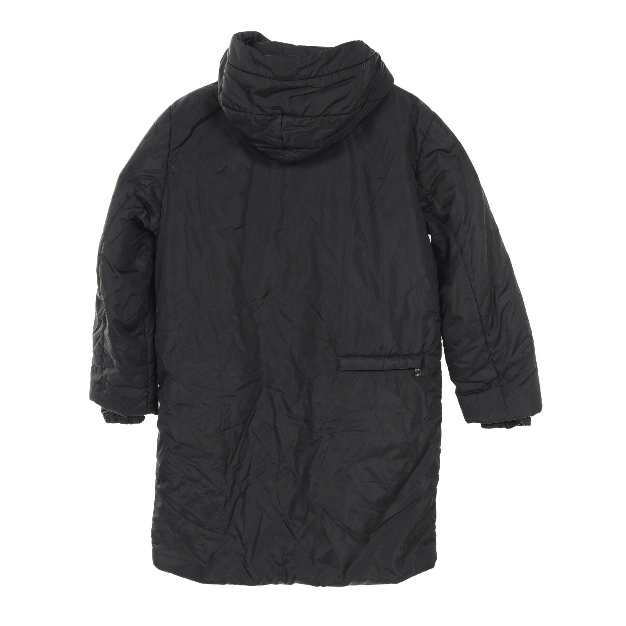 Prada Prada Coat Nylon Black Batting Hooded Size ONE SIZE - 2 Thumbnail