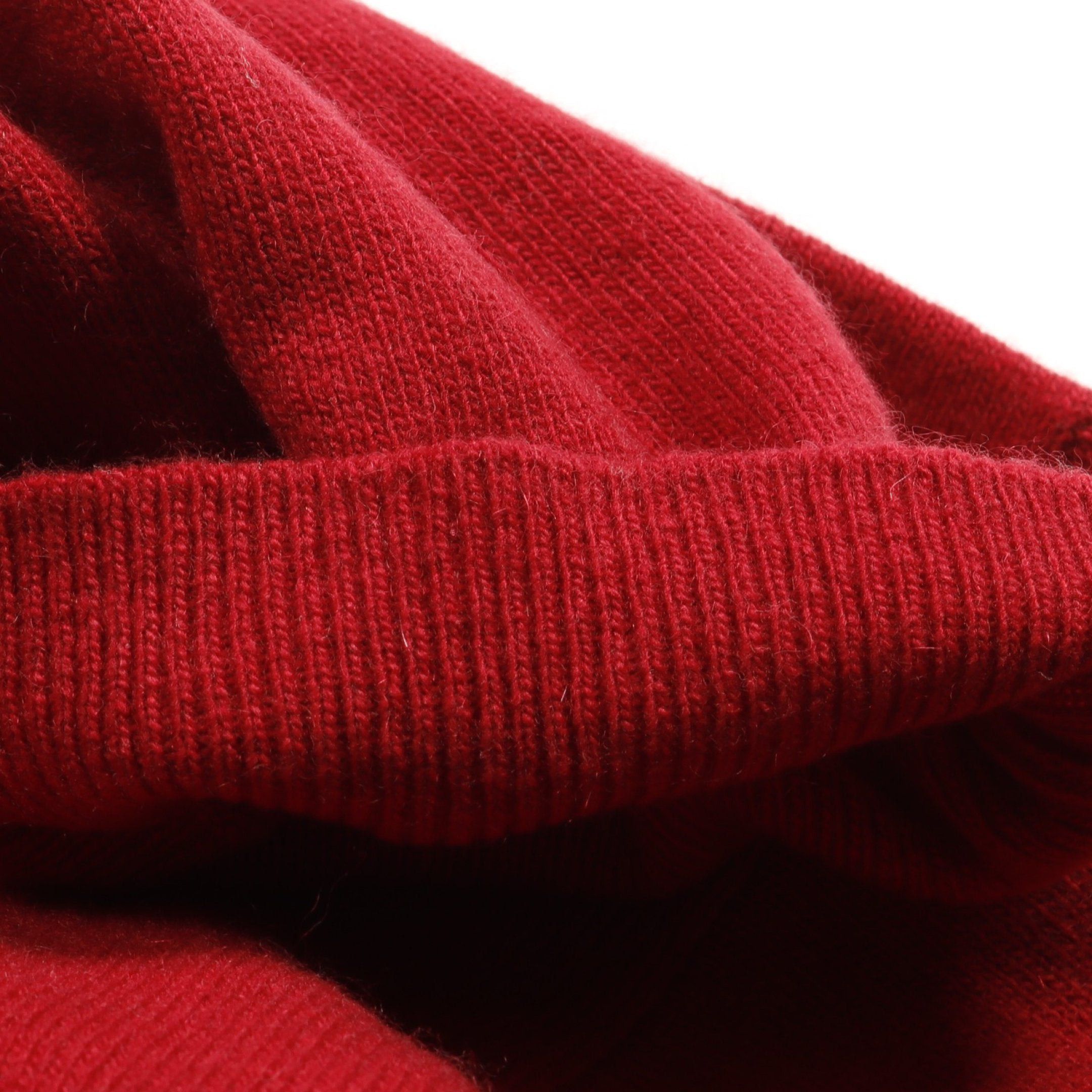 Hermes Hermes Serie Button Sweater Knit Cashmere Red Size ONE SIZE - 8 Thumbnail