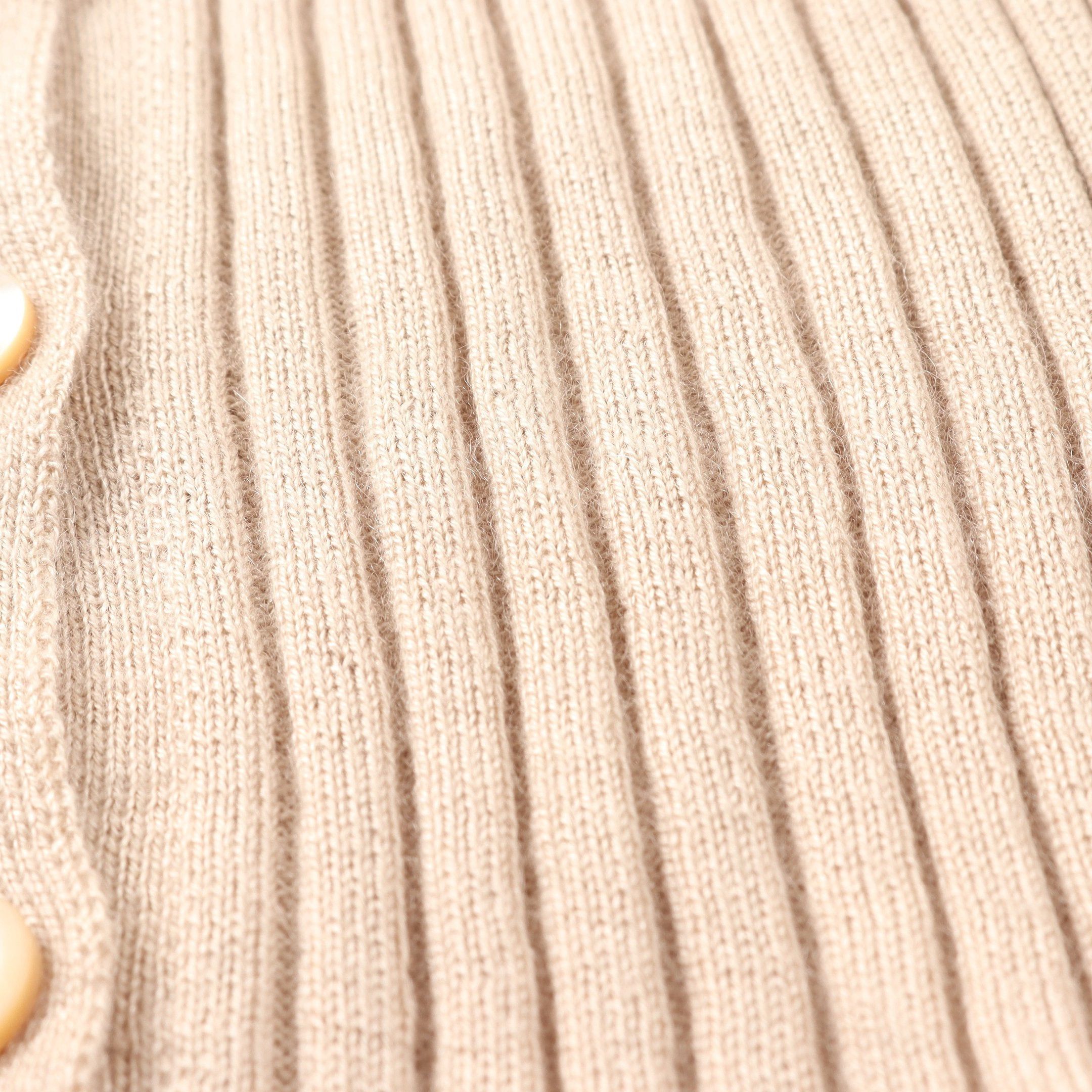Prada Prada Cardigan Cashmere Silk Beige Size ONE SIZE - 6 Thumbnail