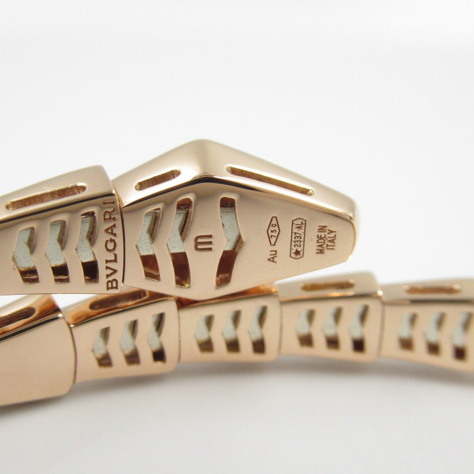 Bvlgari Bvlgari Serpenti Viper Bracelet K18Pg (Pink Gold) Gold Size ONE SIZE - 4 Thumbnail