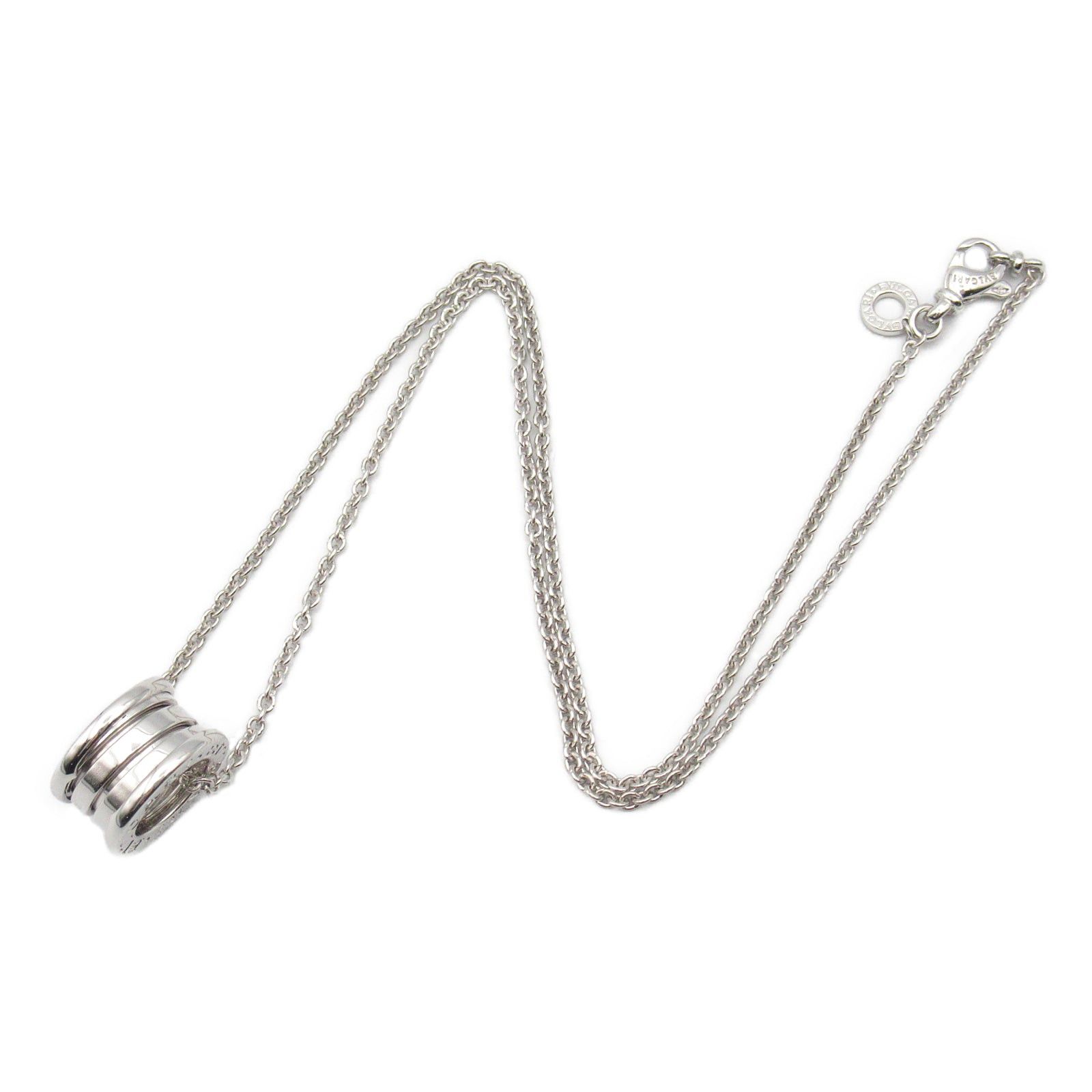 Bvlgari Bvlgari B-Zero1 Necklace K18Wg (White Gold) Silver Size ONE SIZE - 3 Thumbnail