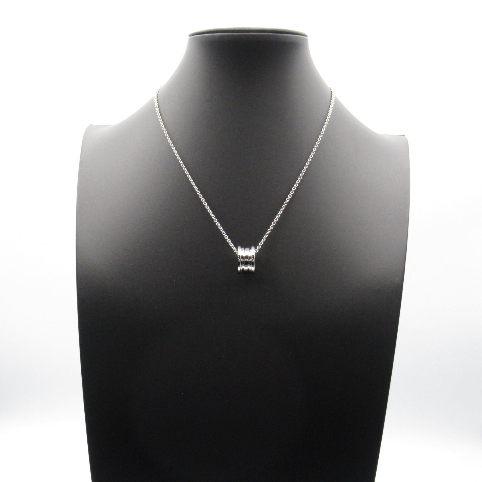 Bvlgari Bvlgari B-Zero1 Necklace K18Wg (White Gold) Silver Size ONE SIZE - 8 Thumbnail