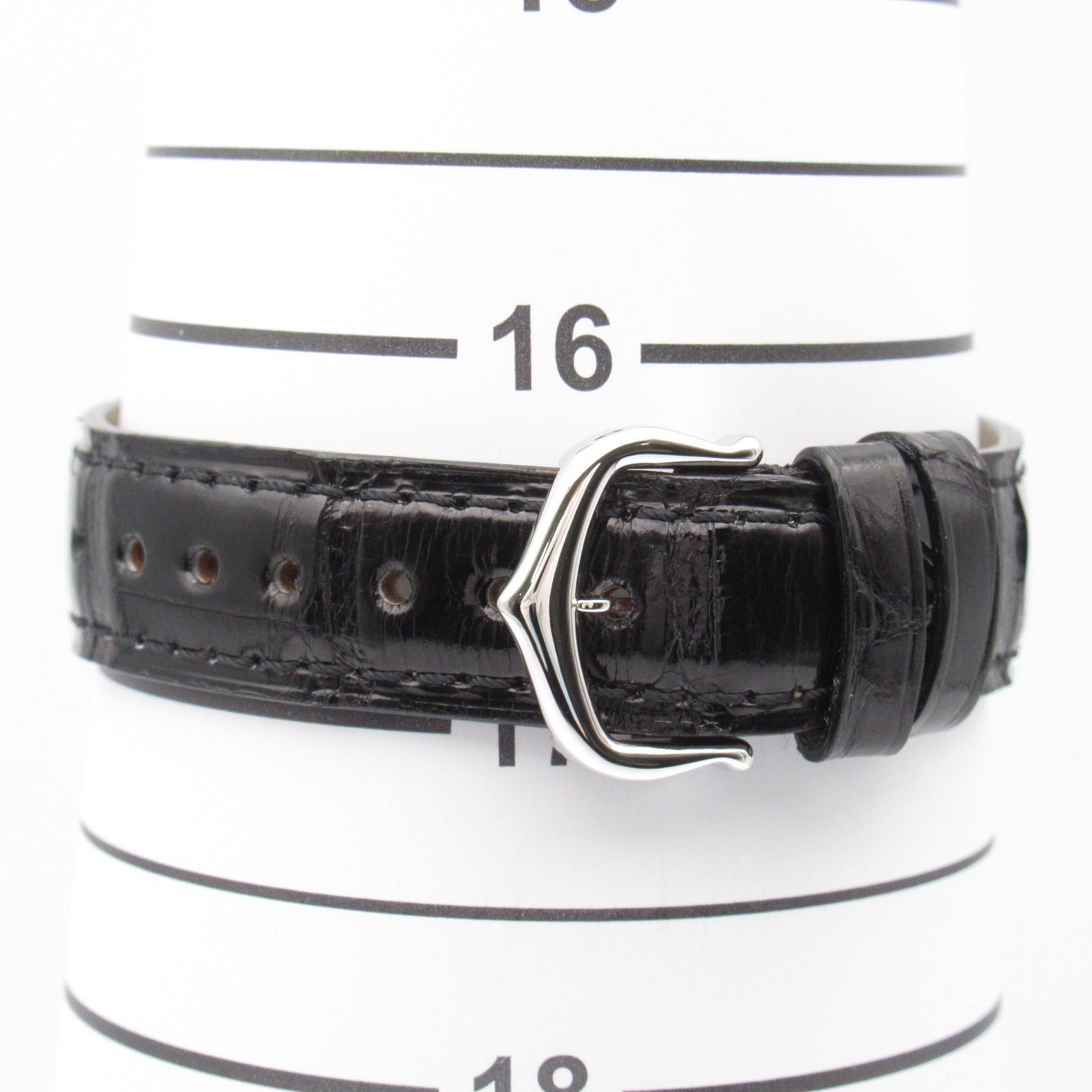 Cartier Cartier Tank Francaise Sm Women Watch Quartz K18Wg (White Gold) Crocodile Leather Ivory Size ONE SIZE - 8 Thumbnail