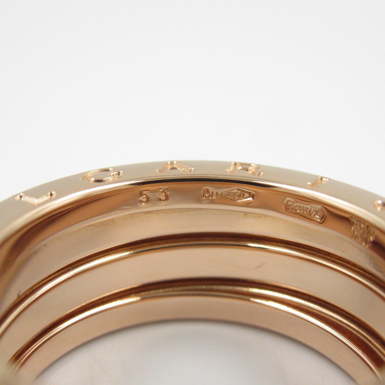 Bvlgari Bvlgari B-Zero1 B Zero One Ring K18Pg (Pink Gold) Gold Size ONE SIZE - 4 Thumbnail