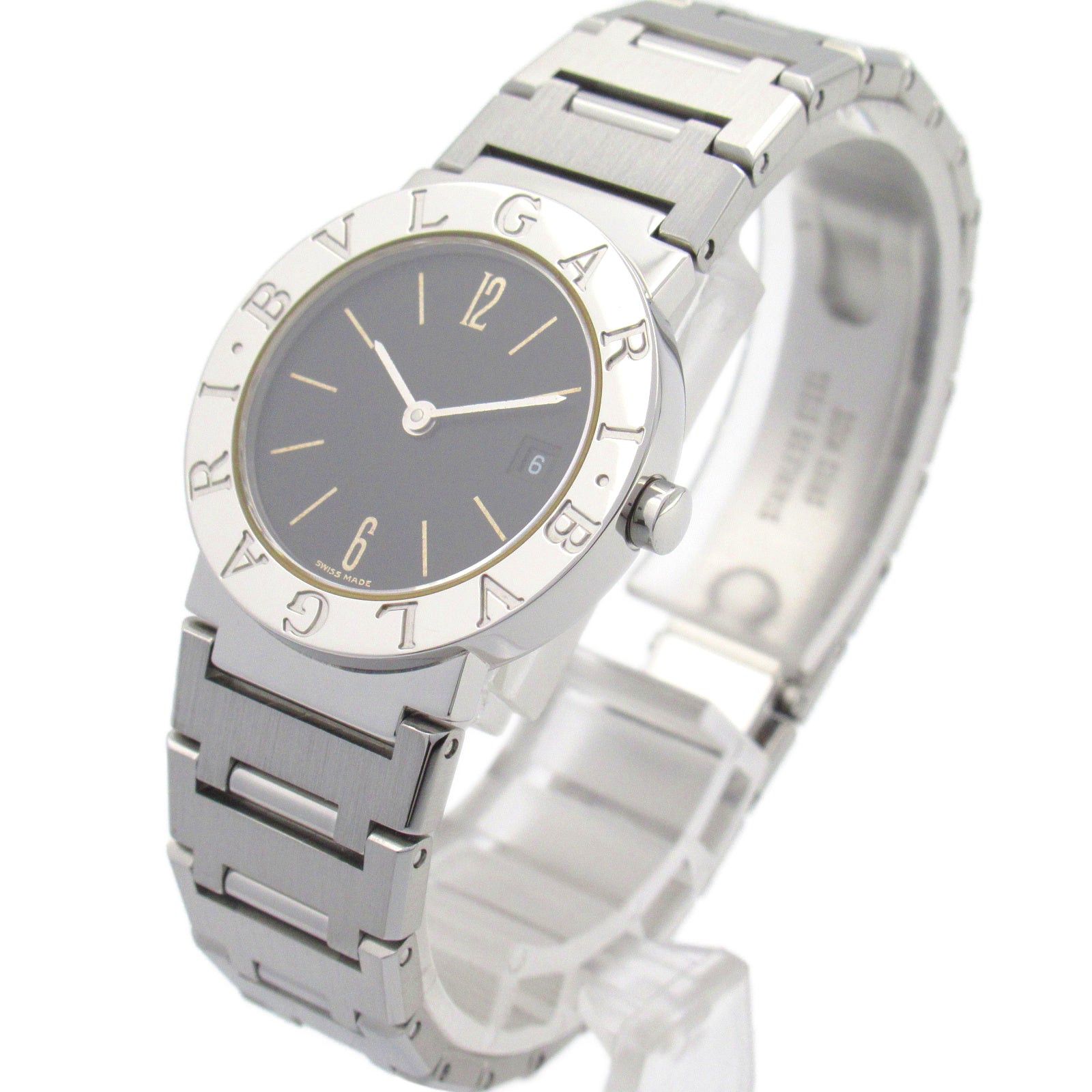 Bvlgari Bvlgari Bulgari Women Watch Quartz Stainless Steel Black Size ONE SIZE - 2 Thumbnail
