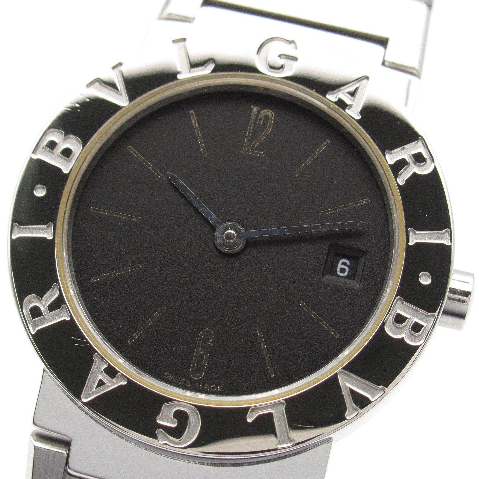 Bvlgari Bvlgari Bulgari Women Watch Quartz Stainless Steel Black Size ONE SIZE - 3 Thumbnail