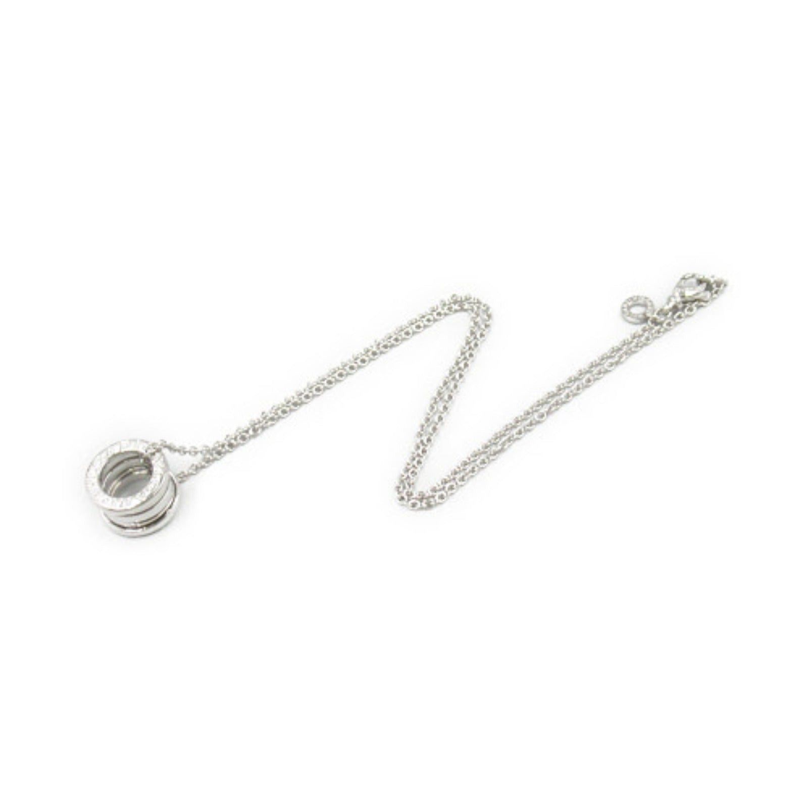 Bvlgari Bvlgari B Zero One Necklace K18Wg (White Gold) Silver Size ONE SIZE - 3 Thumbnail