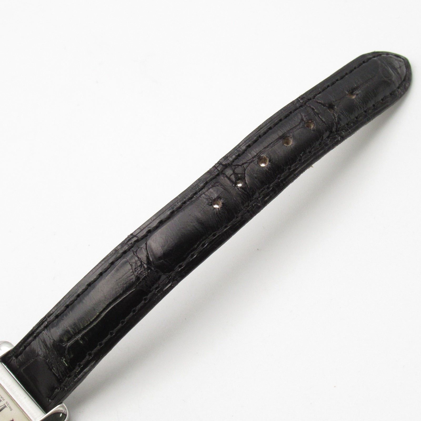 Cartier Cartier Tank American Sm Women Watch Quartz K18Wg (White Gold) Crocodile Leather Ivory Size ONE SIZE - 9 Thumbnail