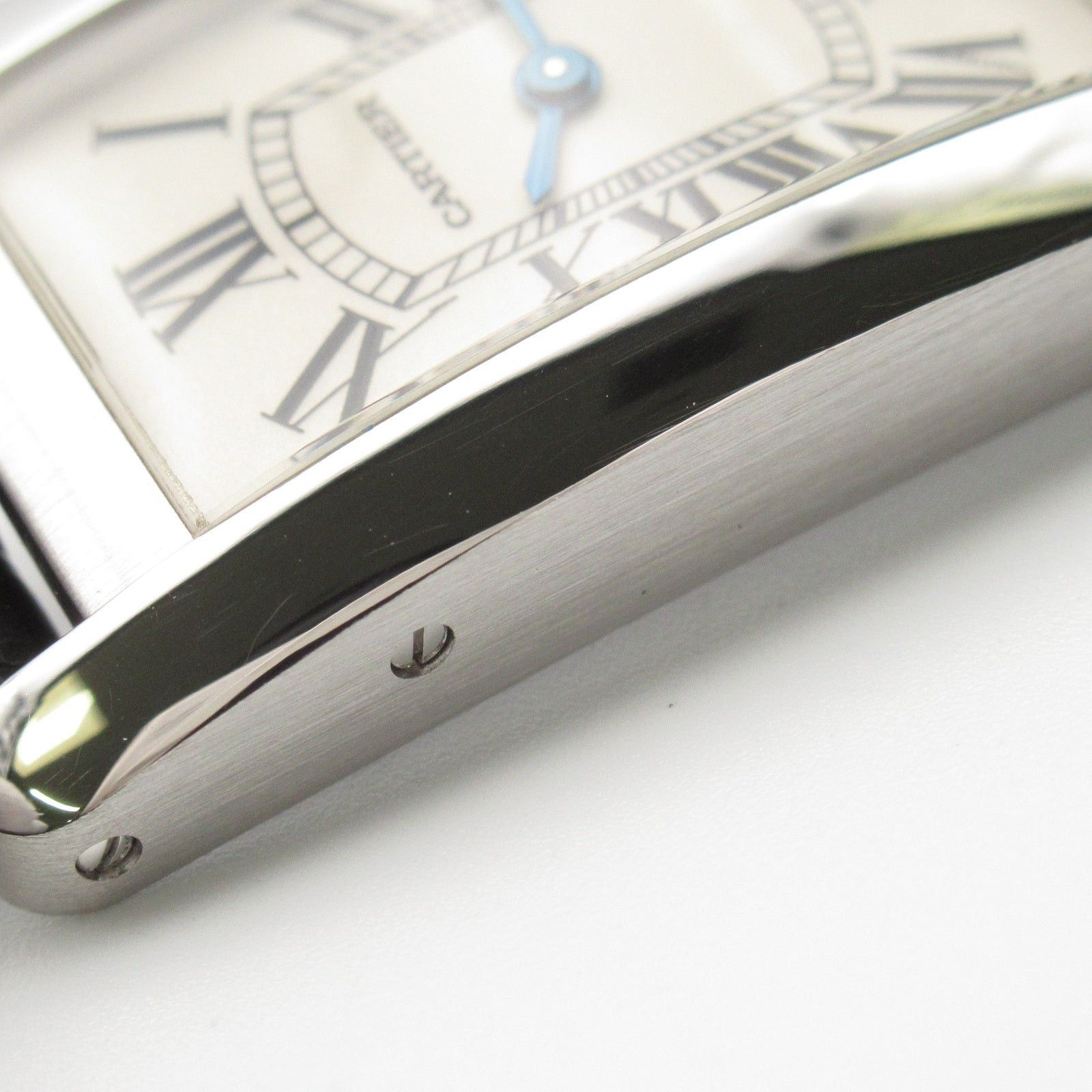 Cartier Cartier Tank American Sm Women Watch Quartz K18Wg (White Gold) Crocodile Leather Ivory Size ONE SIZE - 8 Thumbnail