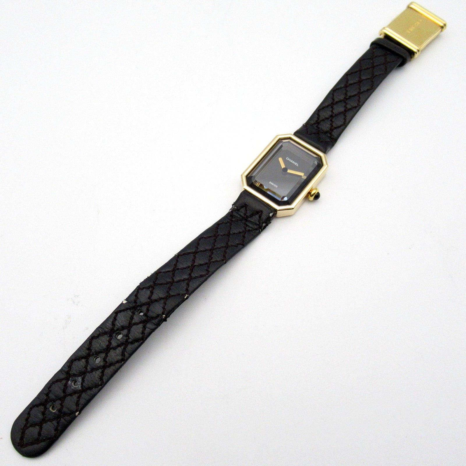 Chanel Chanel Premiere Women Watch Quartz K18 (Yellow Gold) Leather Belt Black Size ONE SIZE - 4 Thumbnail
