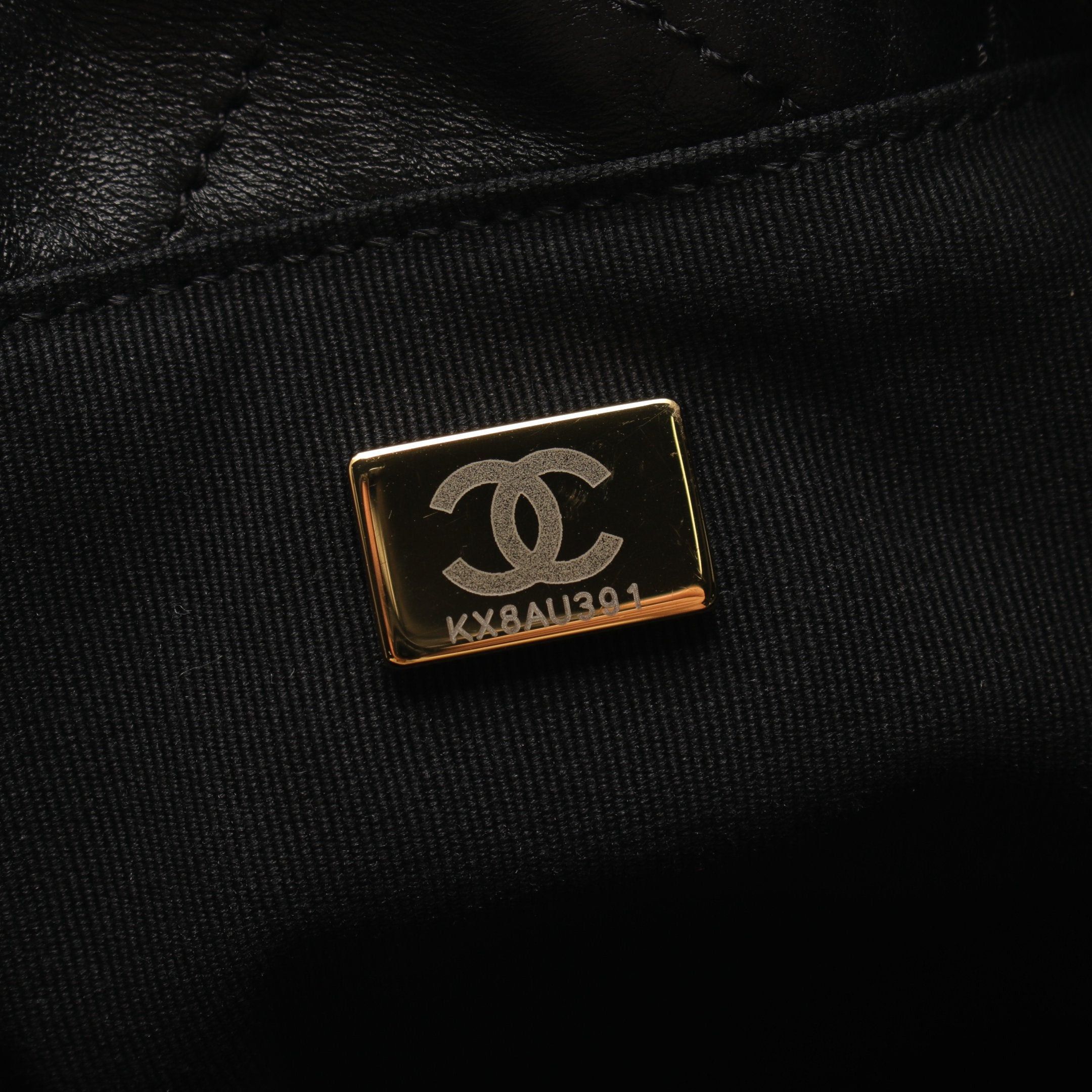 Chanel Chanel Chain Shoulder Bag Purse Leather Black Gold Hardware Size ONE SIZE - 5 Thumbnail