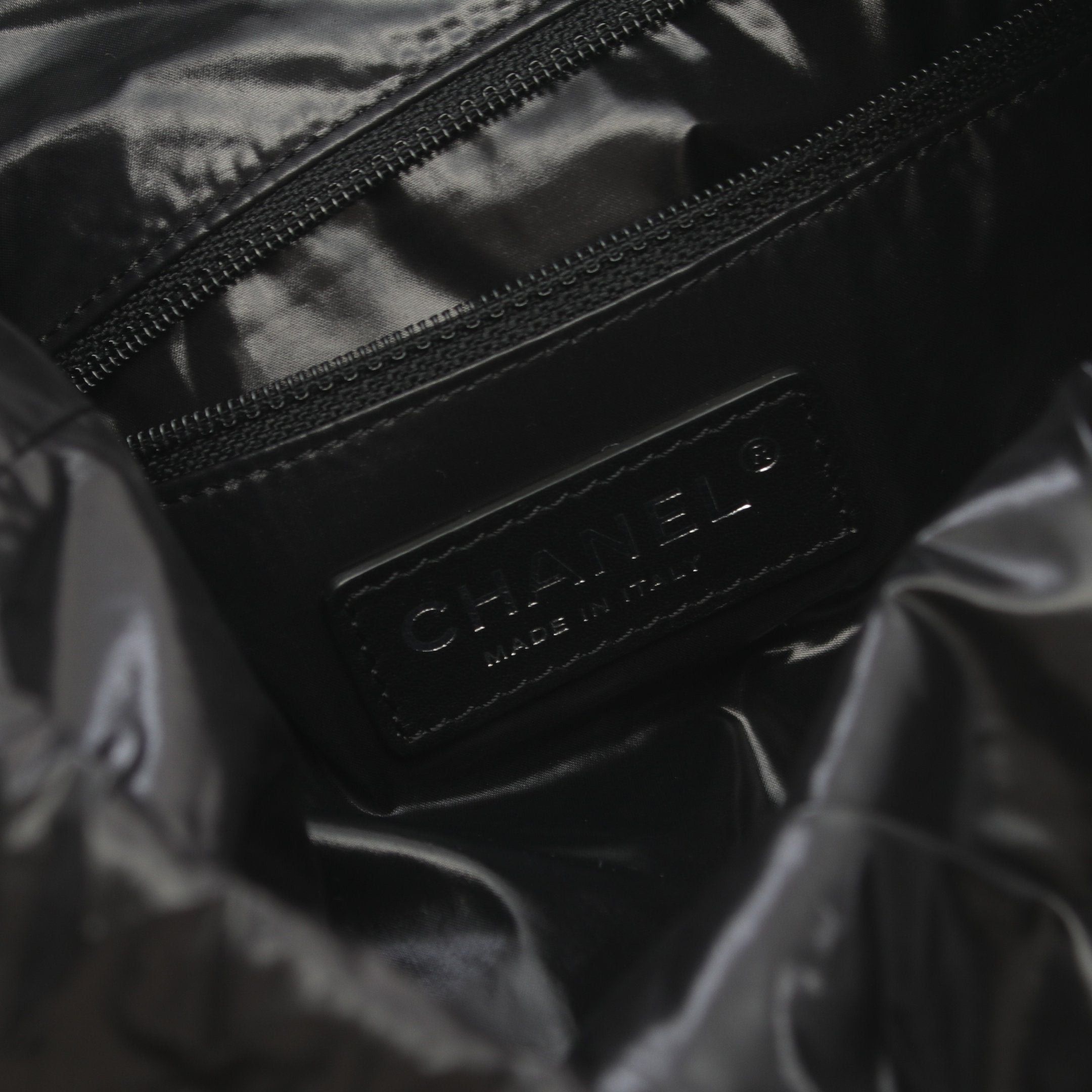 Chanel Chanel Coco Mark Shoulder Bag Wool Leather Black Multicolor Silver Hardware Purse Size ONE SIZE - 4 Thumbnail