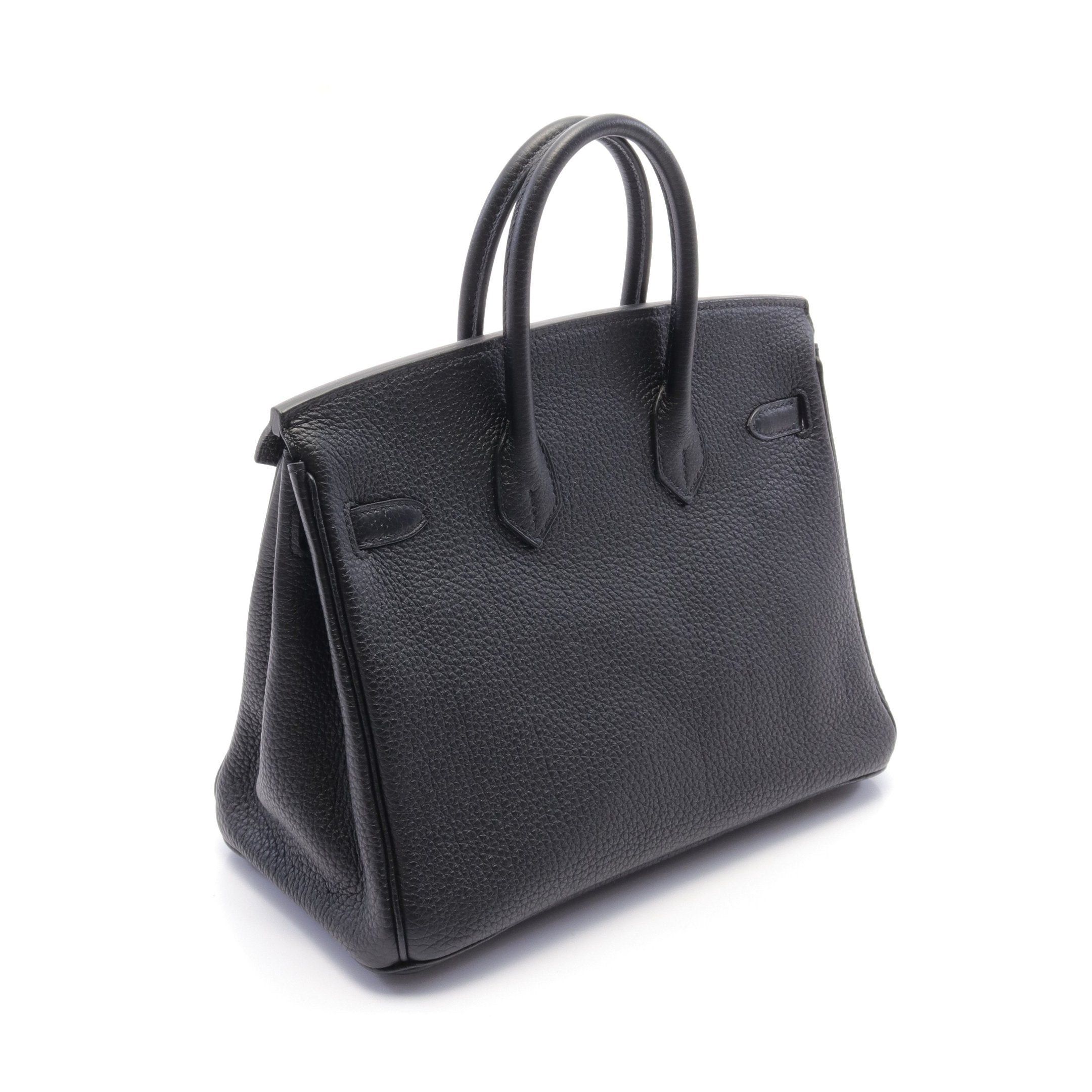 Hermes Hermes Birkin 25 Handbag Togo Black Pink Gold Hardware D Stamp Size ONE SIZE - 2 Thumbnail